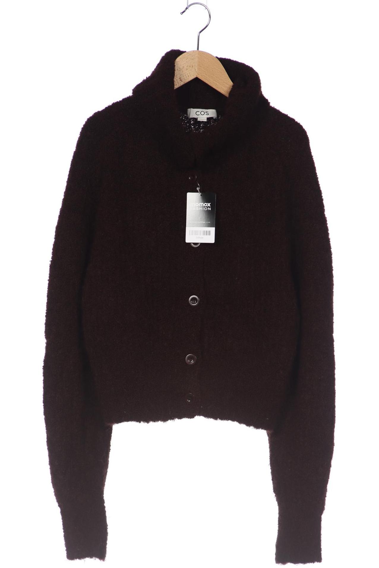 

COS Damen Strickjacke, braun, Gr. 34
