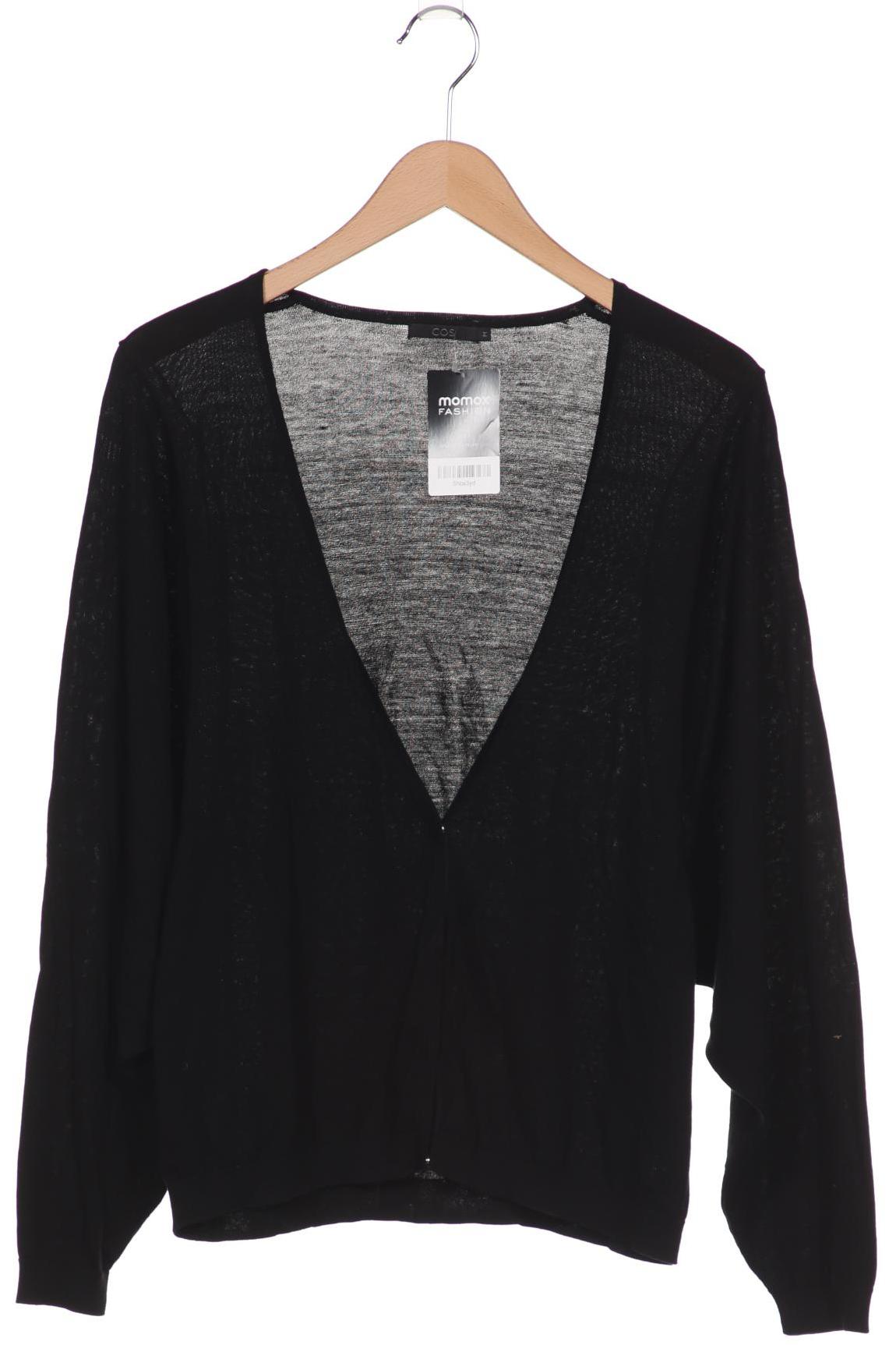 

COS Damen Strickjacke, schwarz, Gr. 38