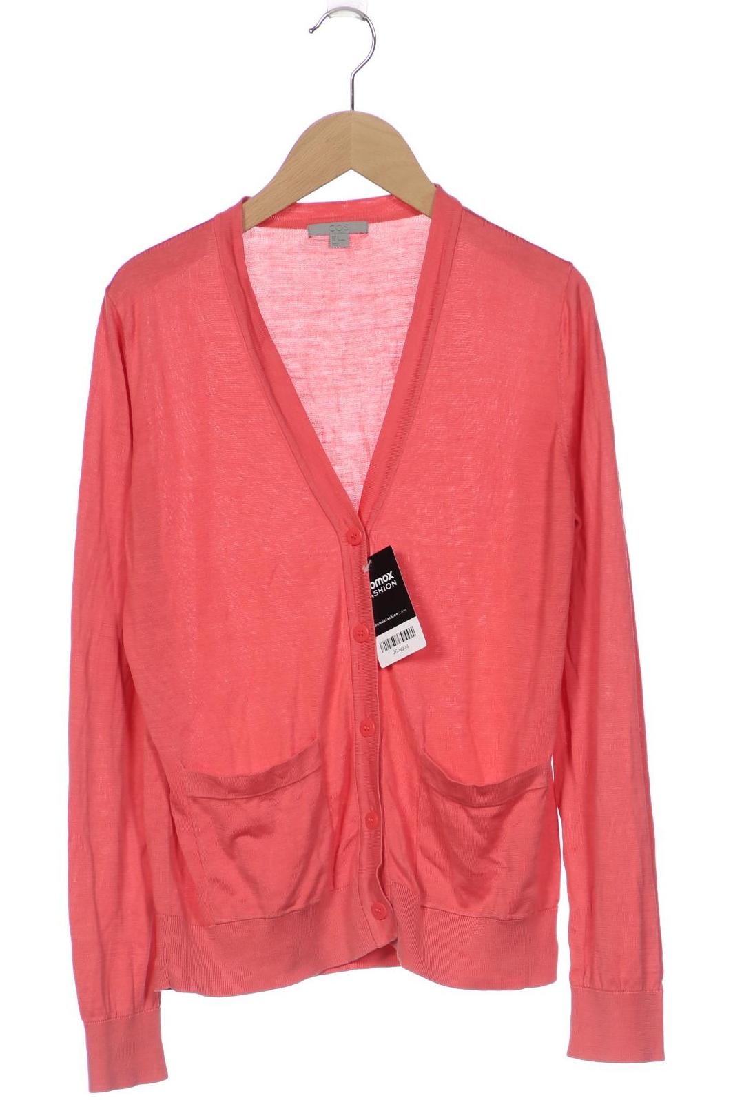 

COS Damen Strickjacke, pink, Gr. 36