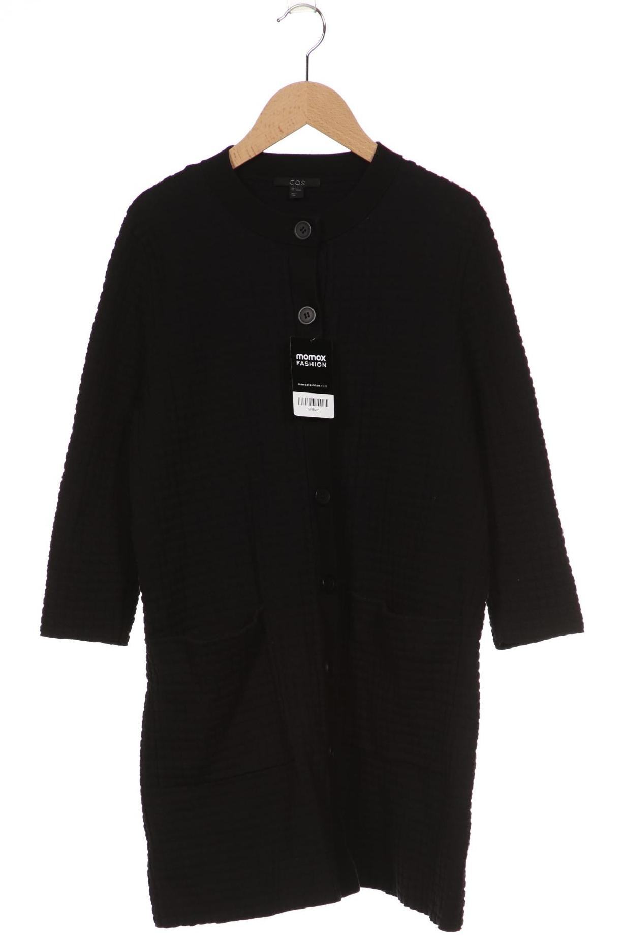 

COS Damen Strickjacke, schwarz, Gr. 36