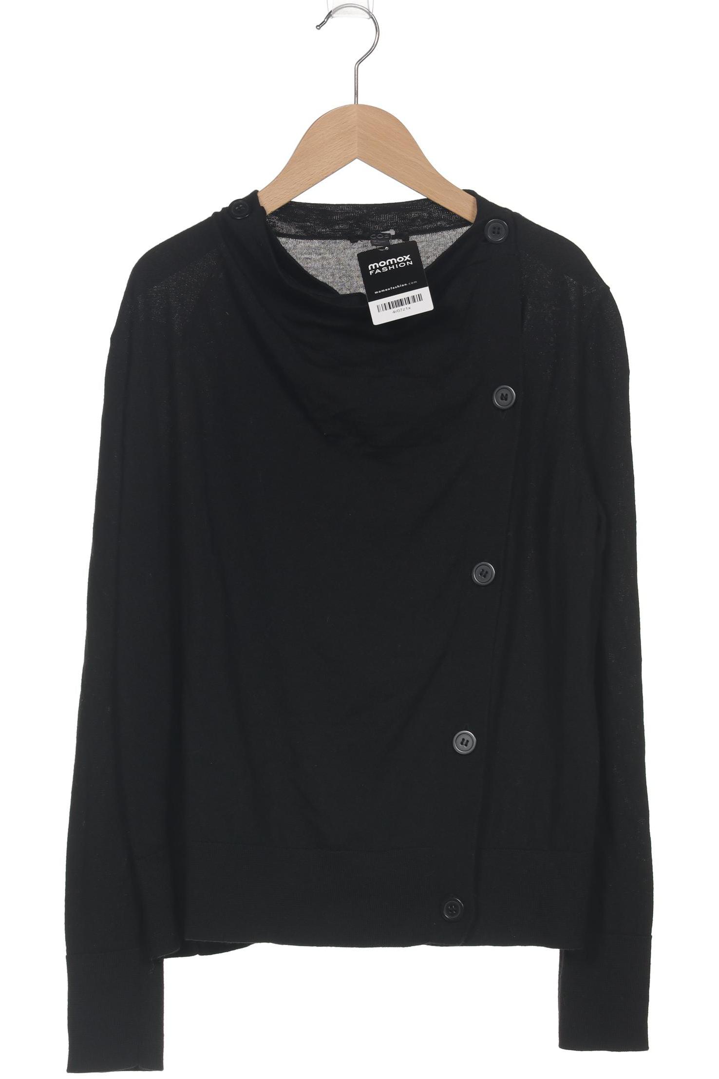 

COS Damen Strickjacke, schwarz, Gr. 36