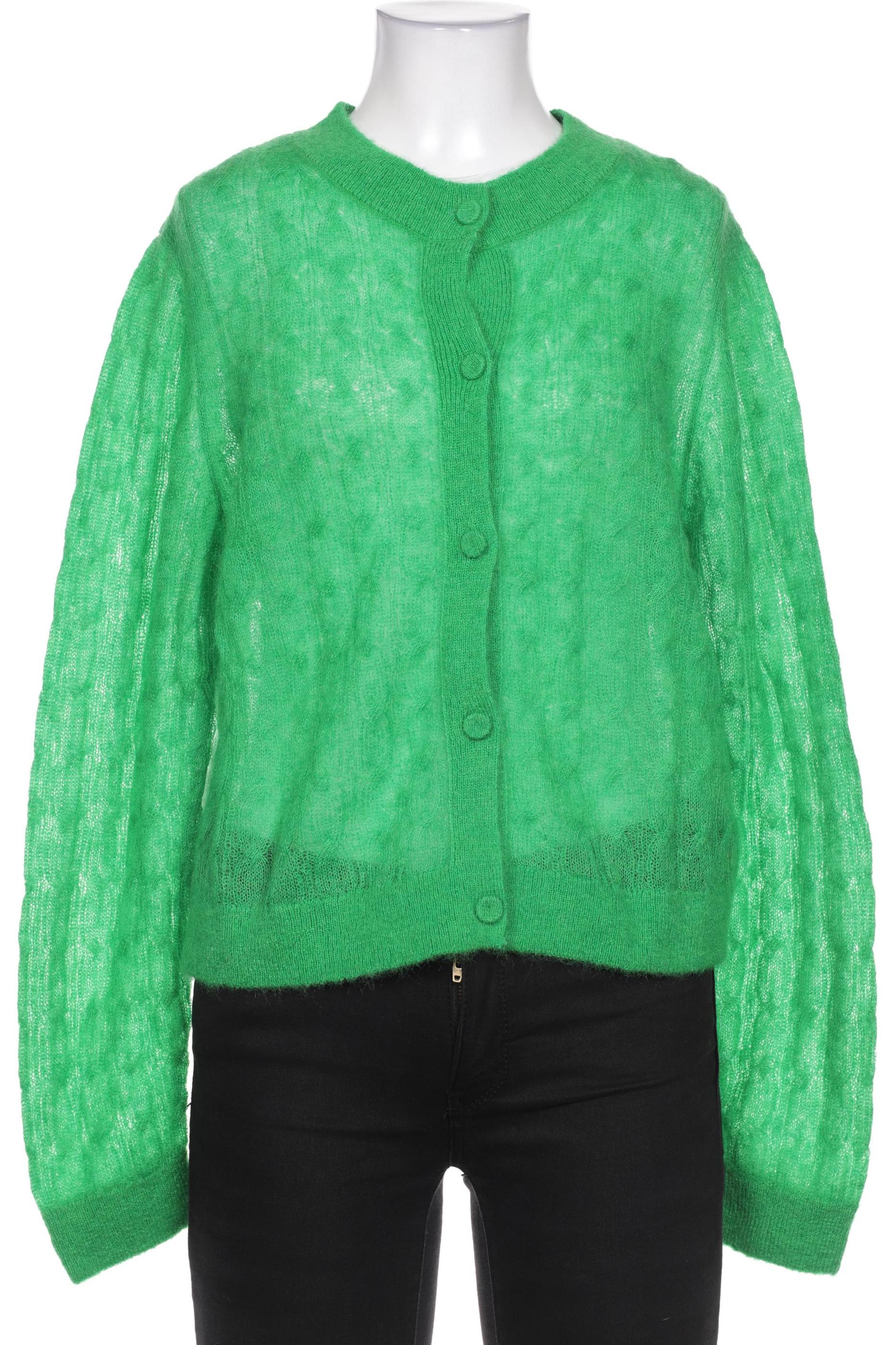 

COS Damen Strickjacke, grün, Gr. 38