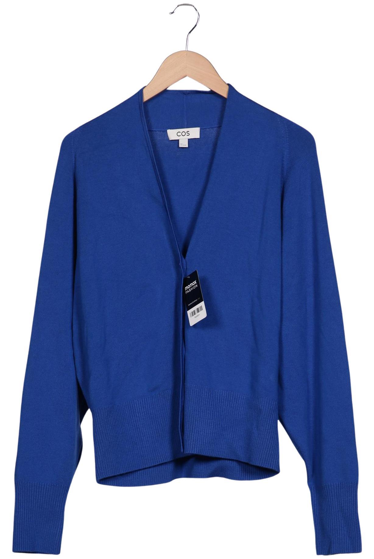 

COS Damen Strickjacke, blau, Gr. 42