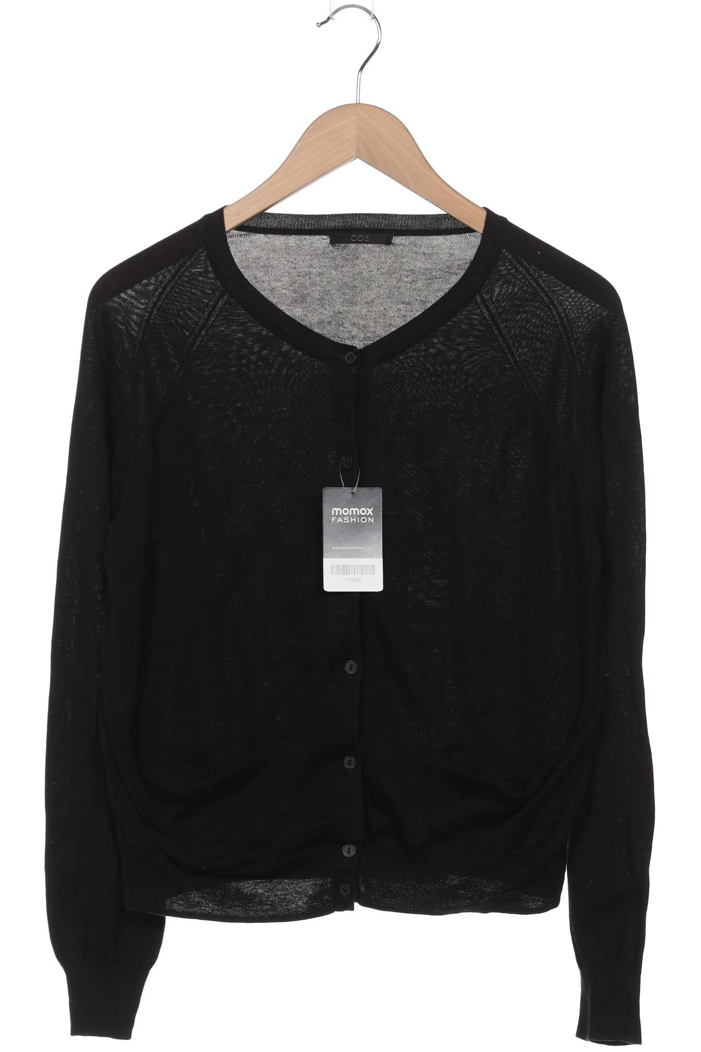 

COS Damen Strickjacke, schwarz, Gr. 38