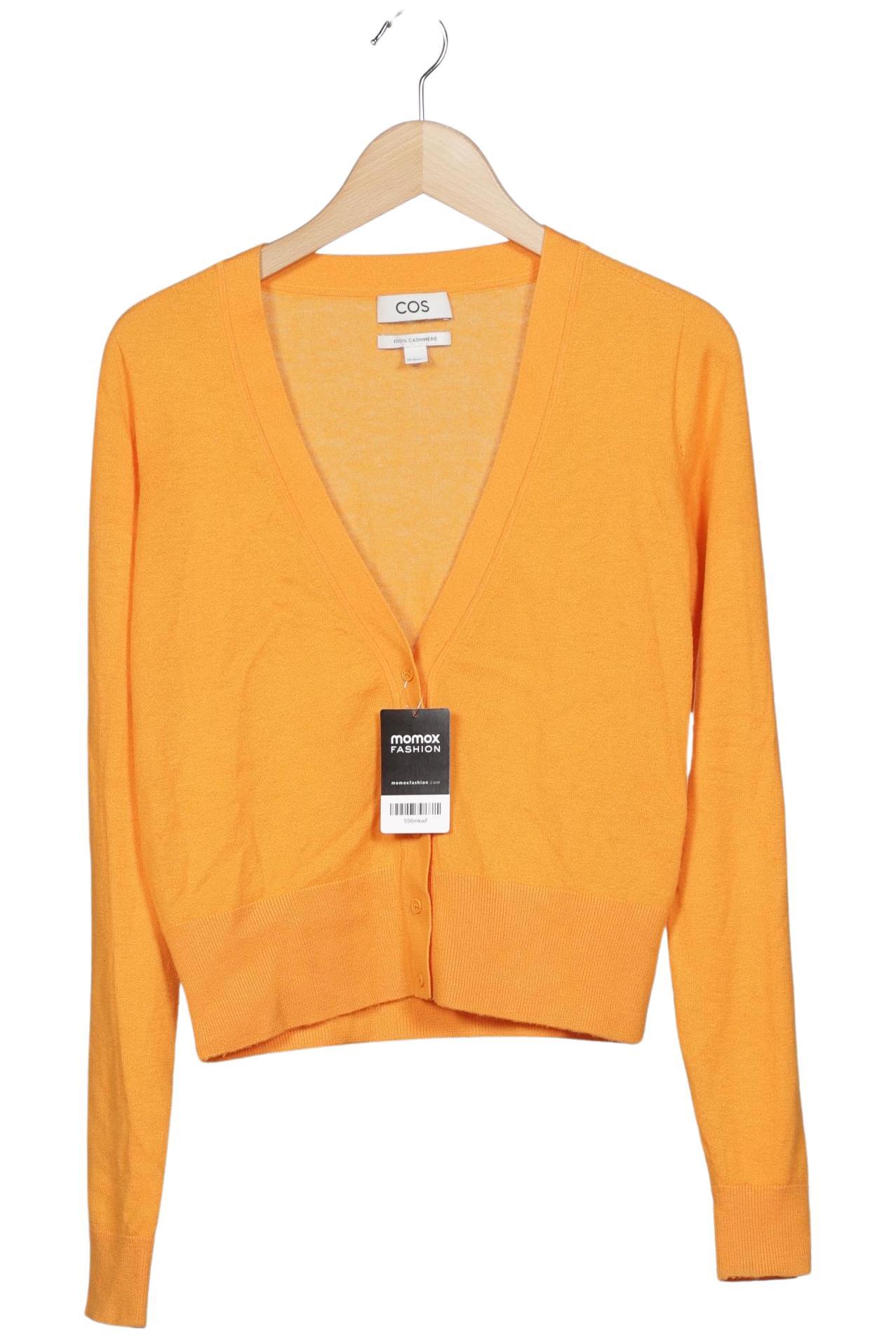 

COS Damen Strickjacke, orange, Gr. 36