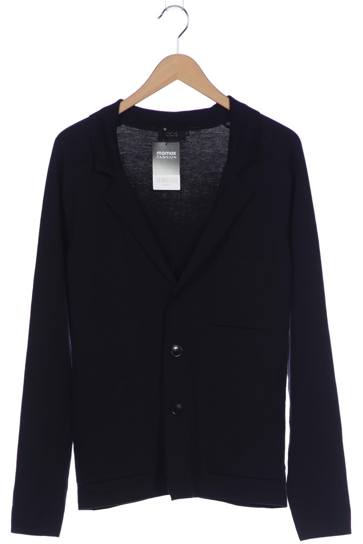 

COS Damen Strickjacke, marineblau, Gr. 38