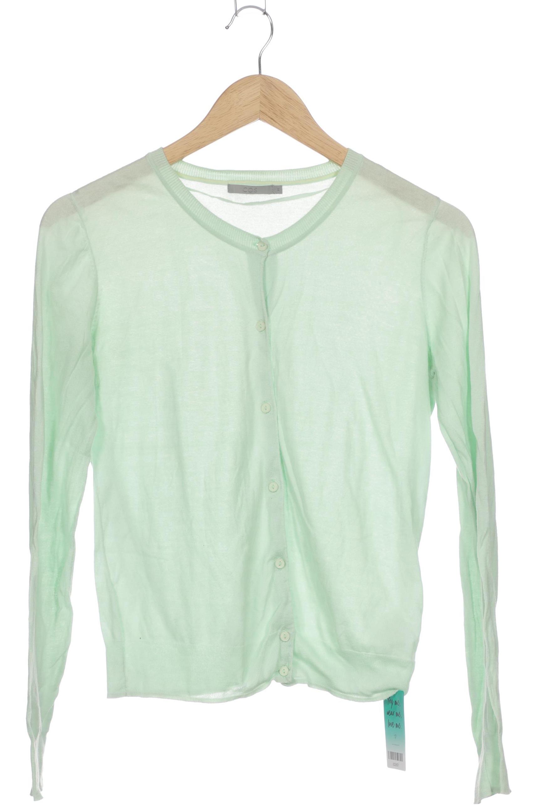 

COS Damen Strickjacke, grün, Gr. 38