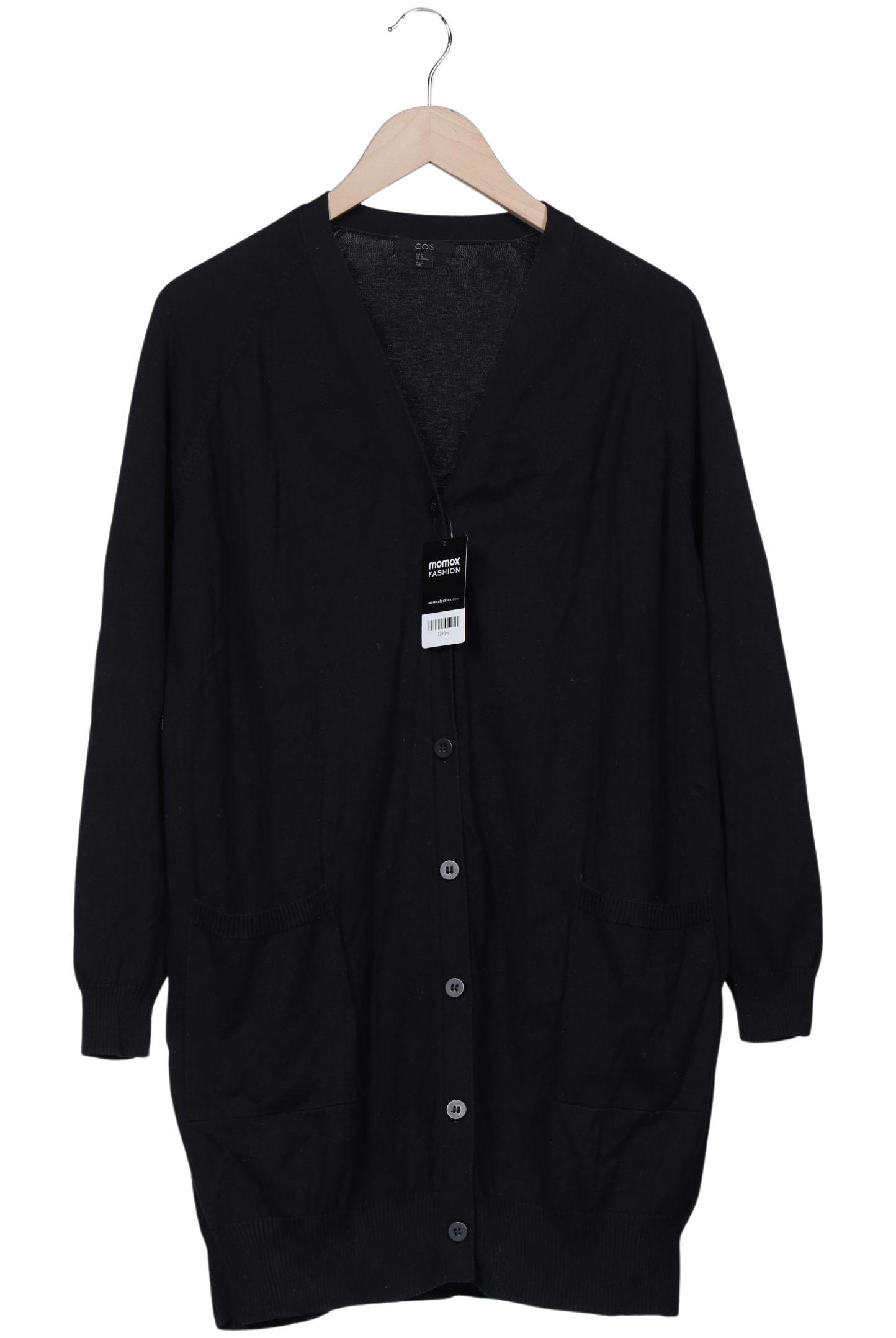 

COS Damen Strickjacke, schwarz, Gr. 38