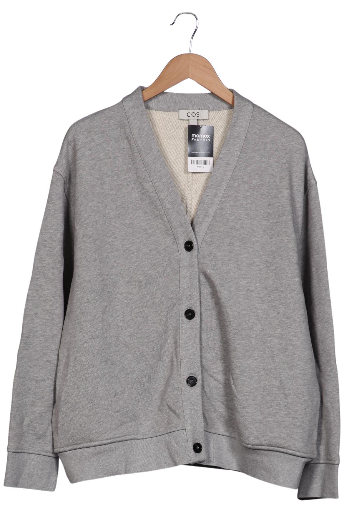

COS Damen Strickjacke, grau, Gr. 38