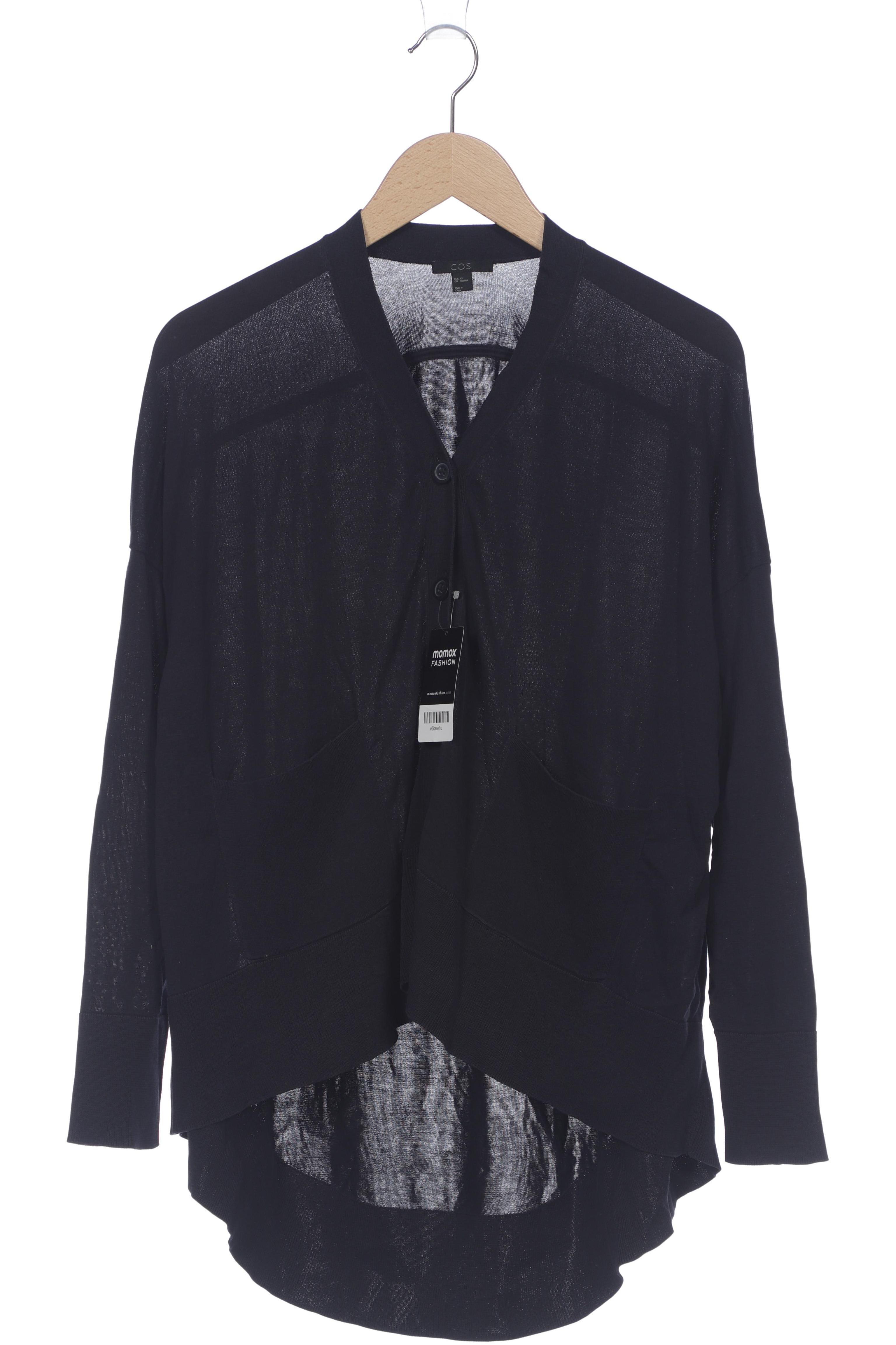 

COS Damen Strickjacke, marineblau, Gr. 34