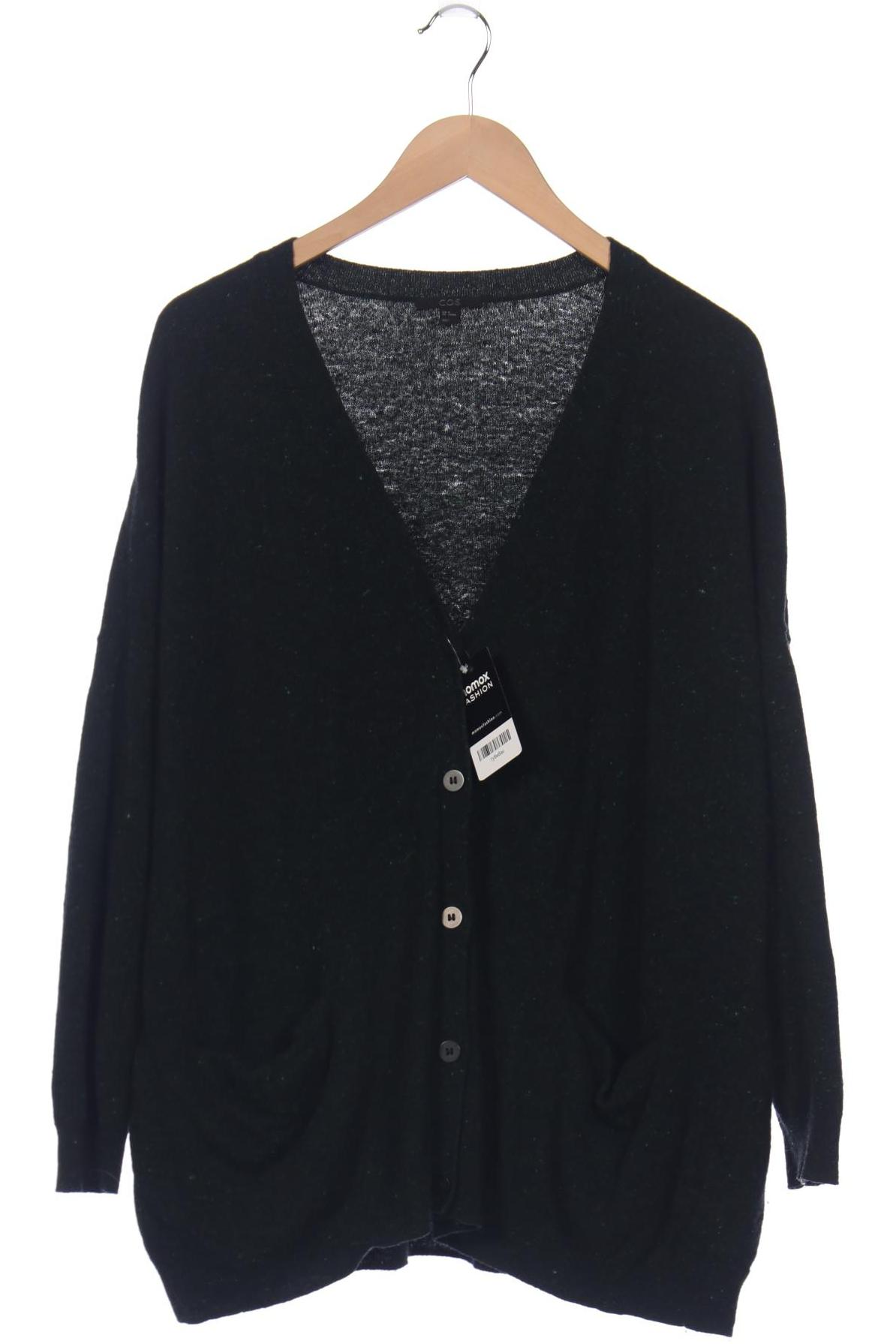 

COS Damen Strickjacke, grün, Gr. 38