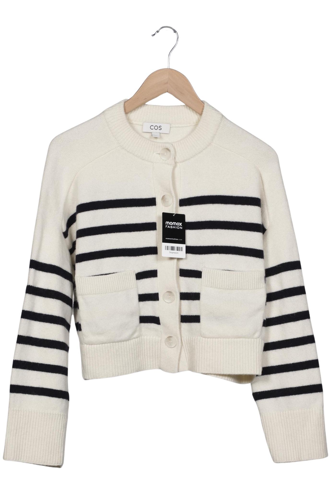 

COS Damen Strickjacke, cremeweiß, Gr. 34