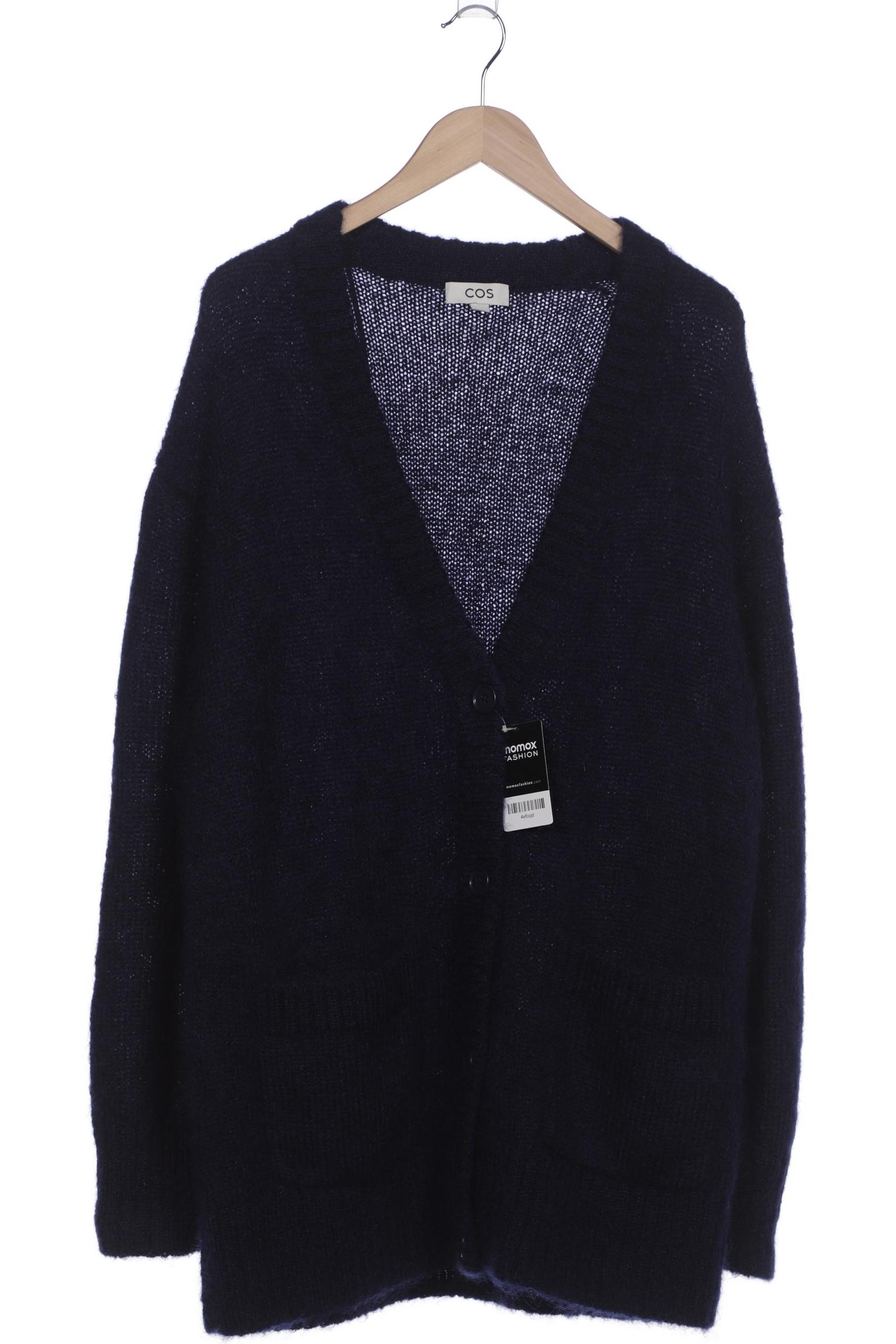 

COS Damen Strickjacke, marineblau, Gr. 42