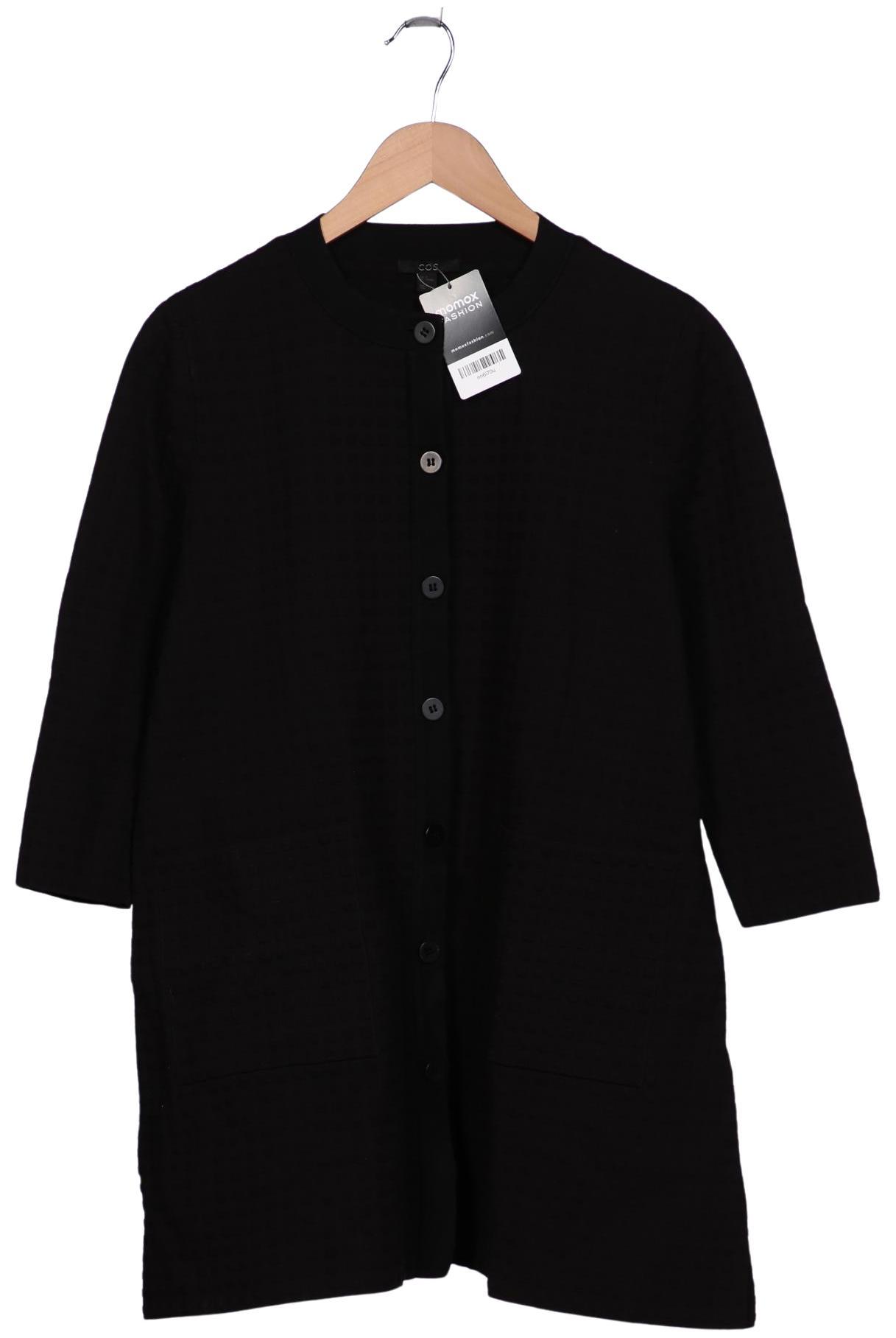 

COS Damen Strickjacke, schwarz, Gr. 38