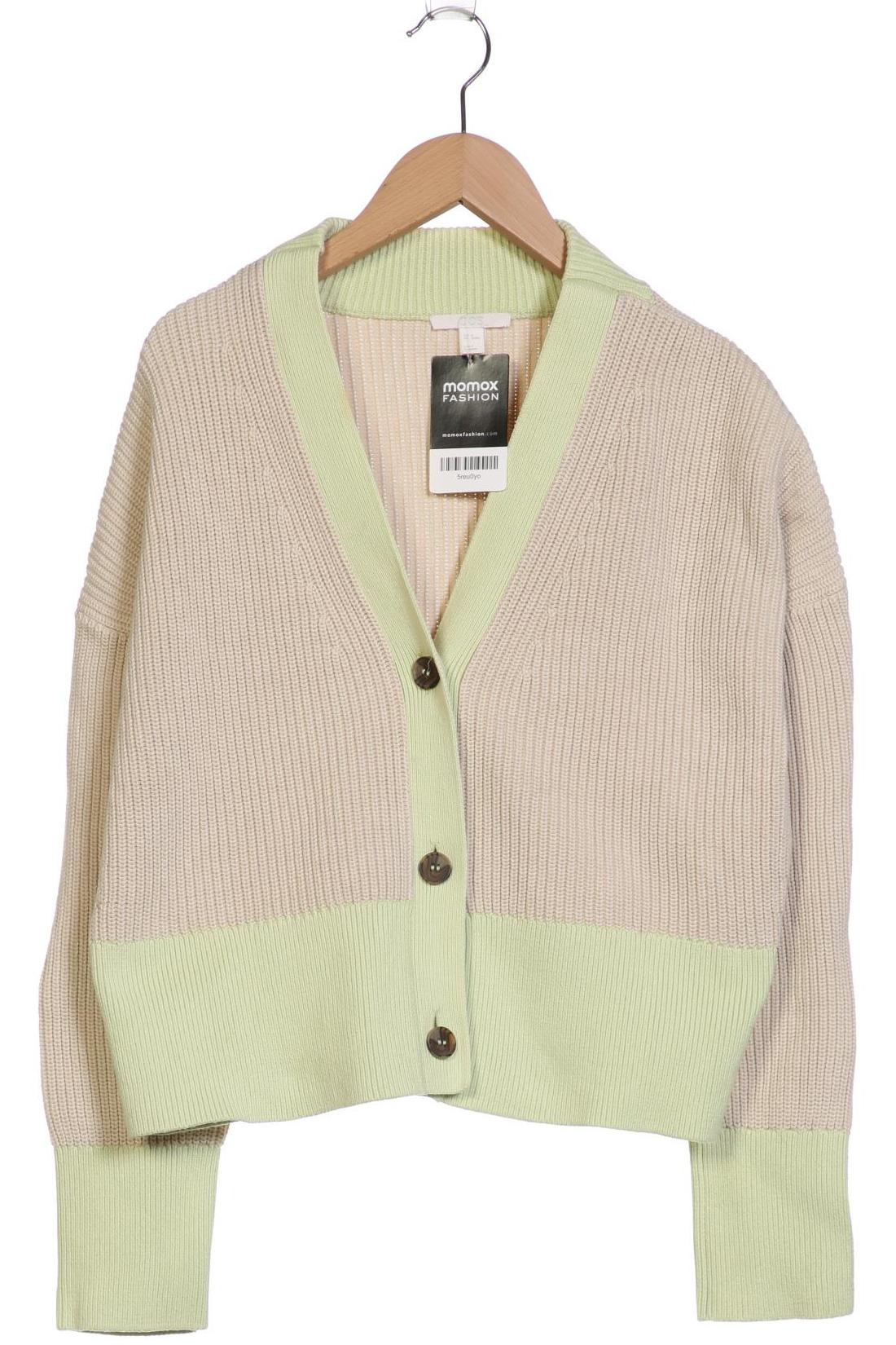 

COS Damen Strickjacke, beige, Gr. 34