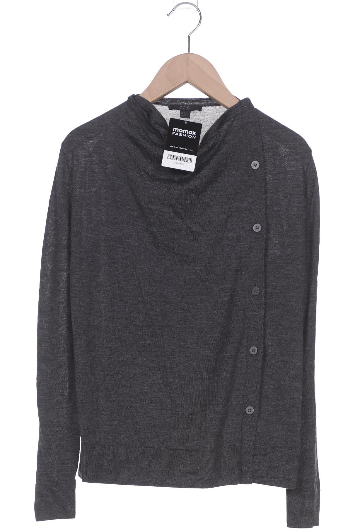 

COS Damen Strickjacke, grau, Gr. 34