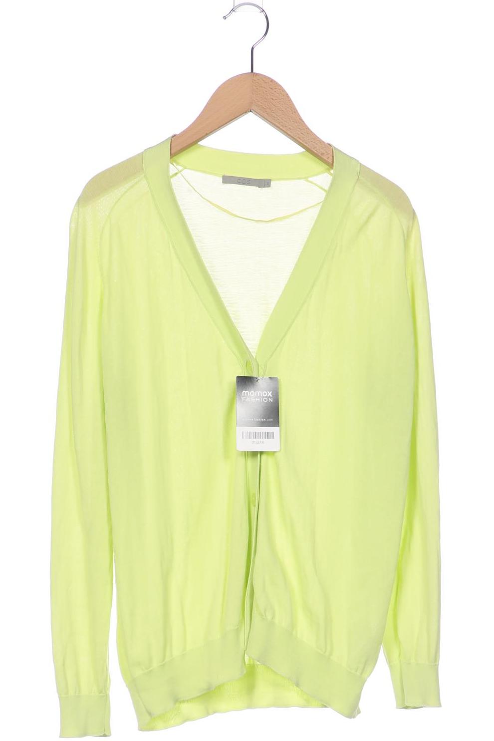 

COS Damen Strickjacke, grün, Gr. 38