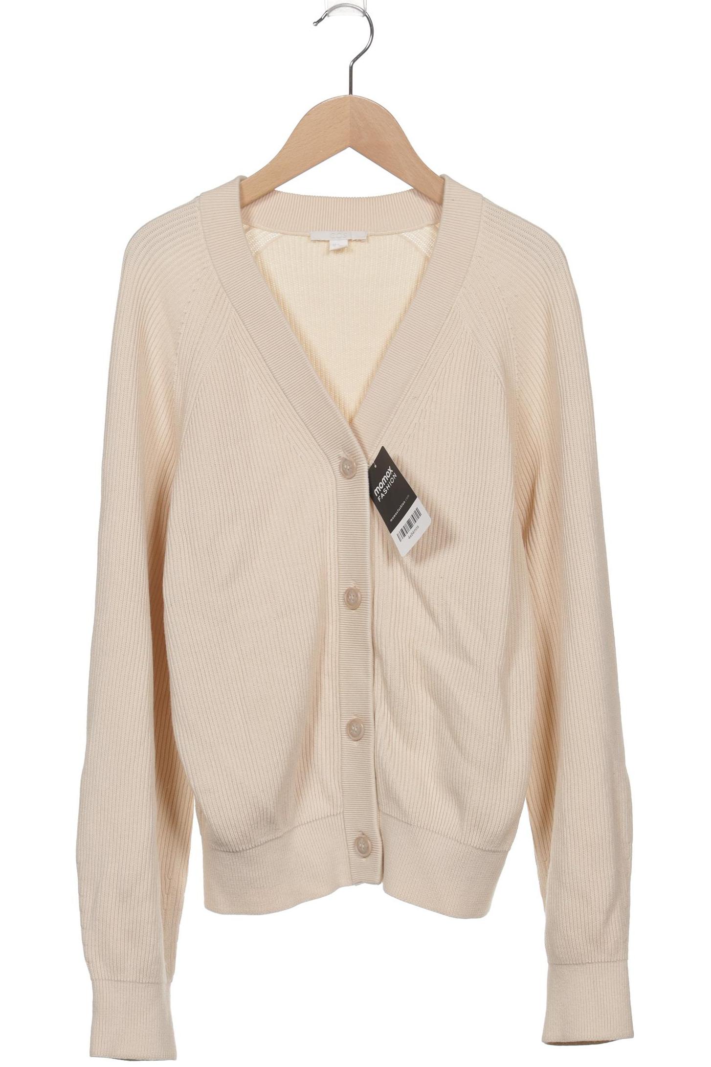 

COS Damen Strickjacke, beige, Gr. 38