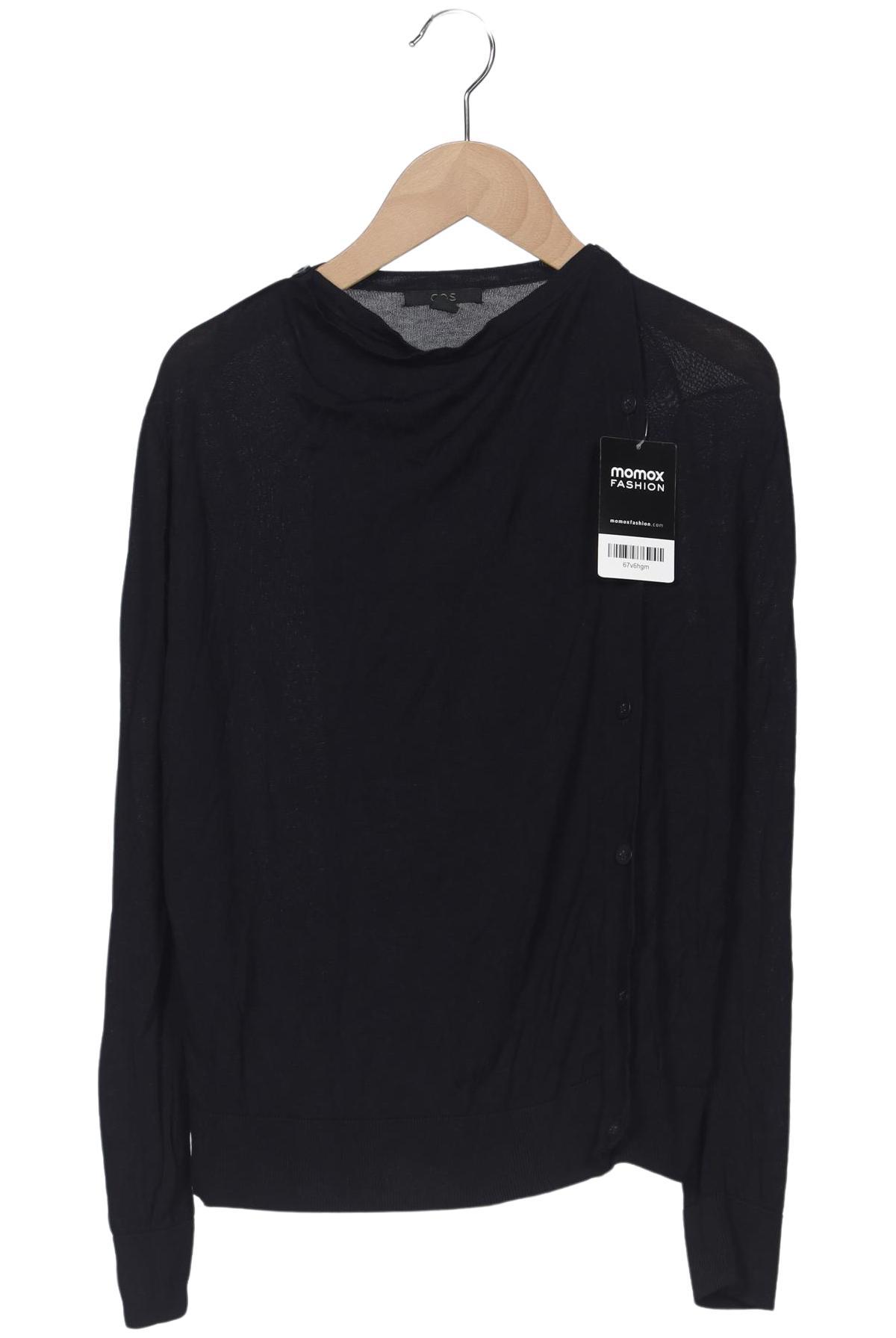 

COS Damen Strickjacke, marineblau, Gr. 34