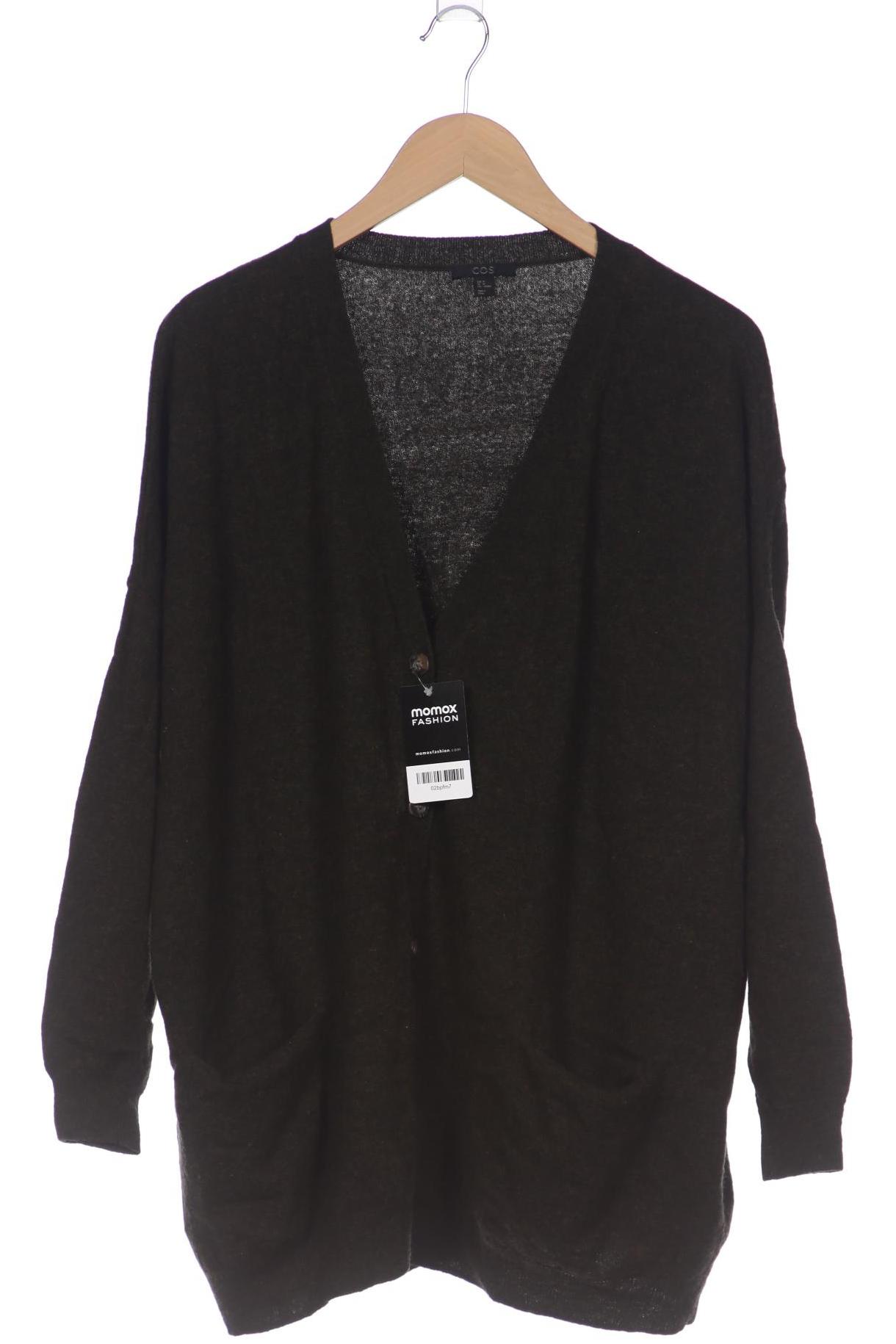 

COS Damen Strickjacke, grün, Gr. 38