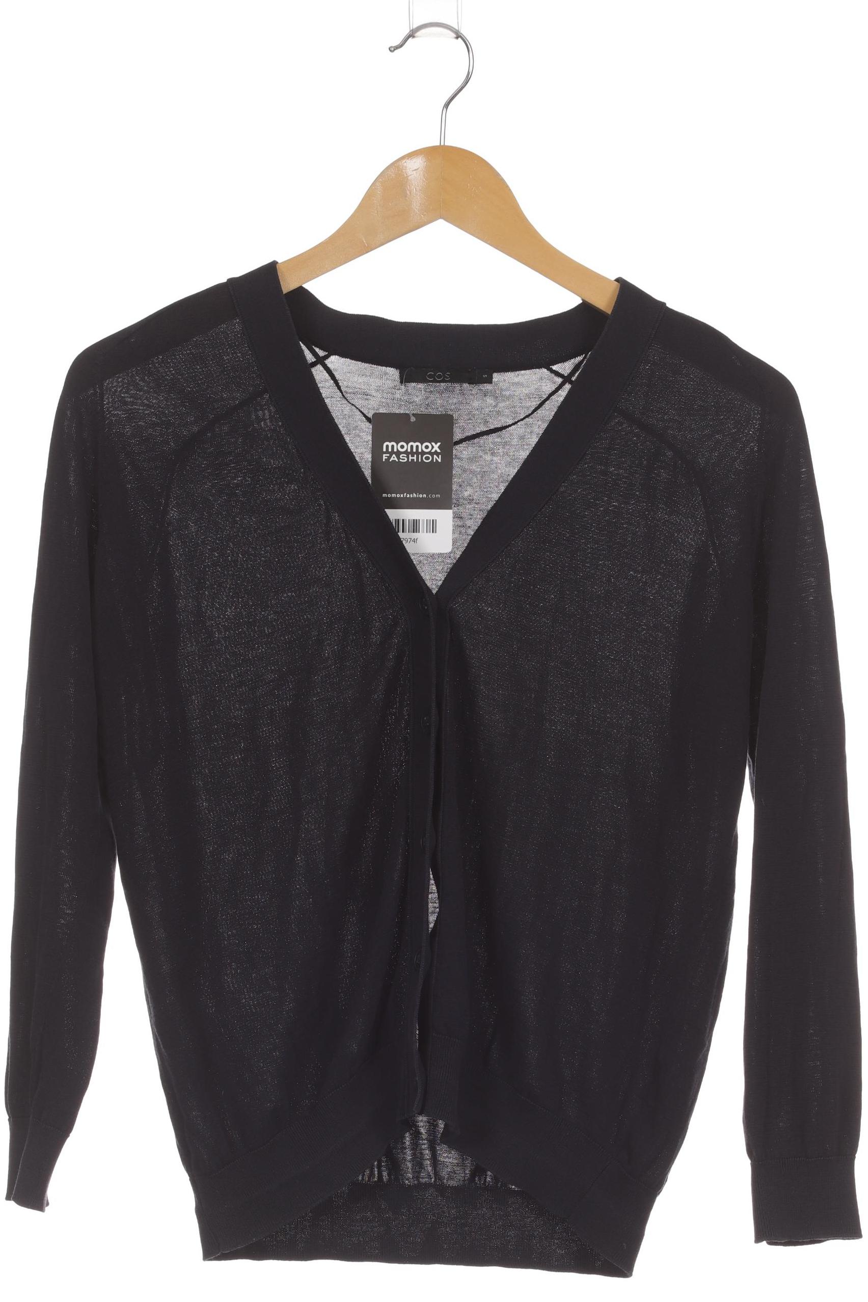 

COS Damen Strickjacke, blau, Gr. 36