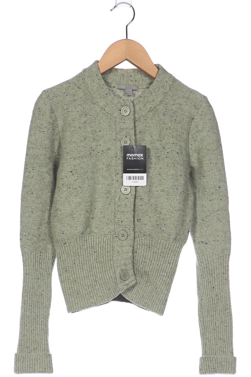 

COS Damen Strickjacke, grün, Gr. 34