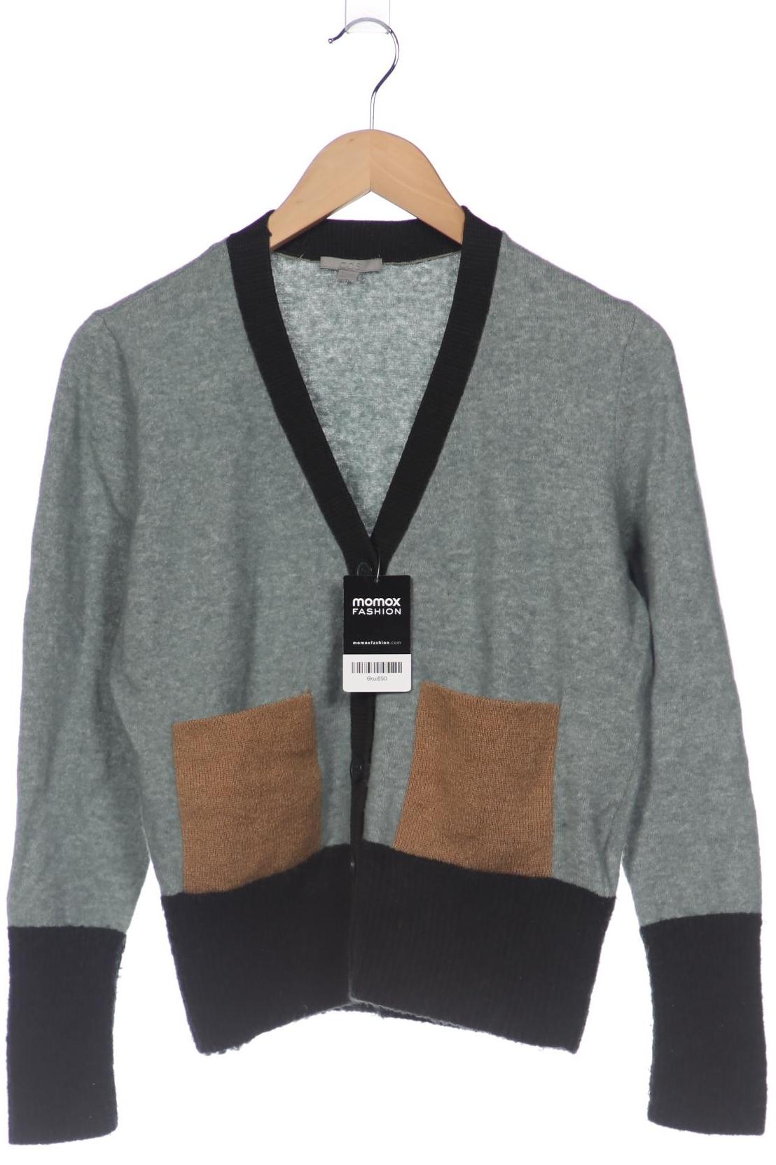 

COS Damen Strickjacke, grün, Gr. 36