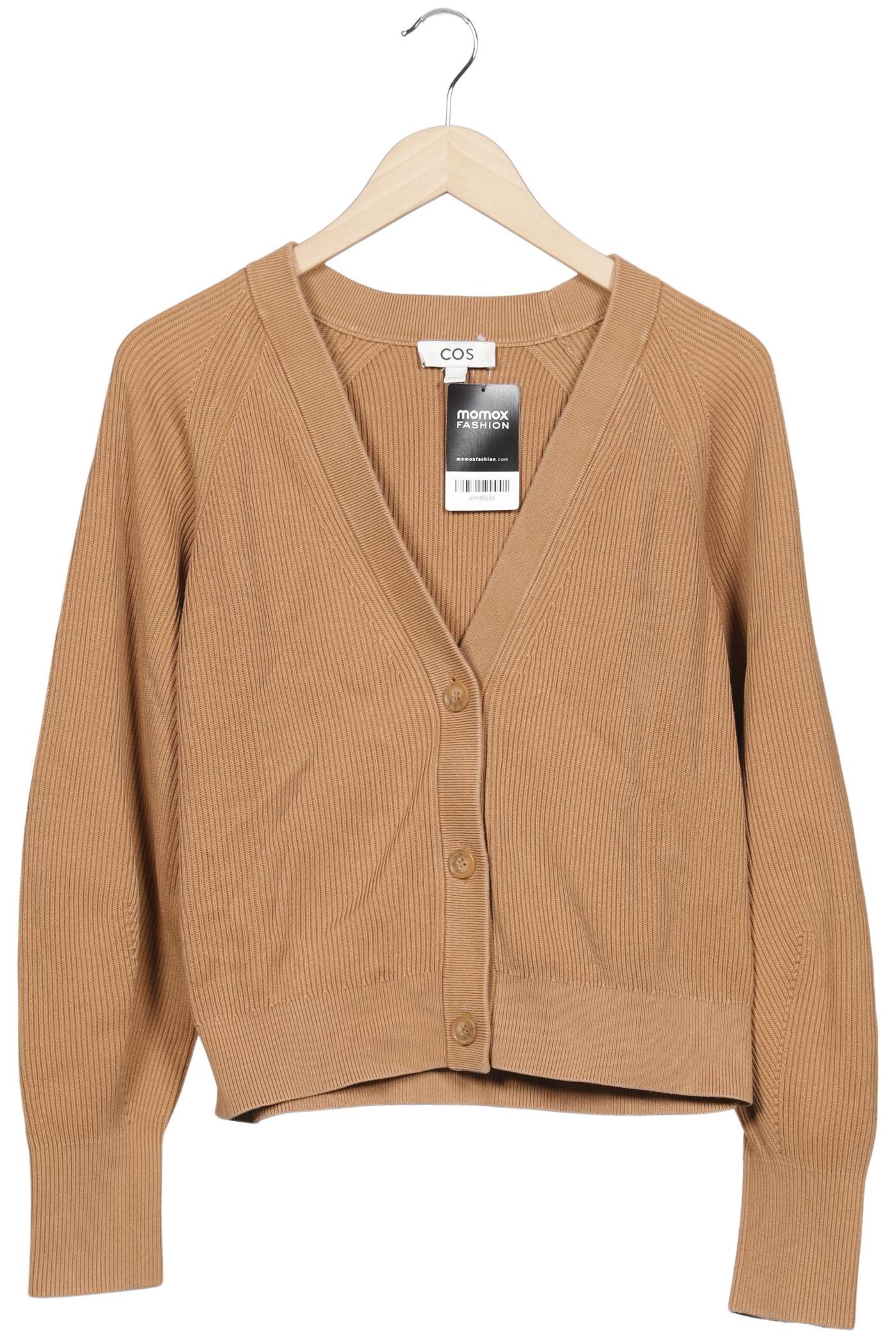 

COS Damen Strickjacke, beige, Gr. 38
