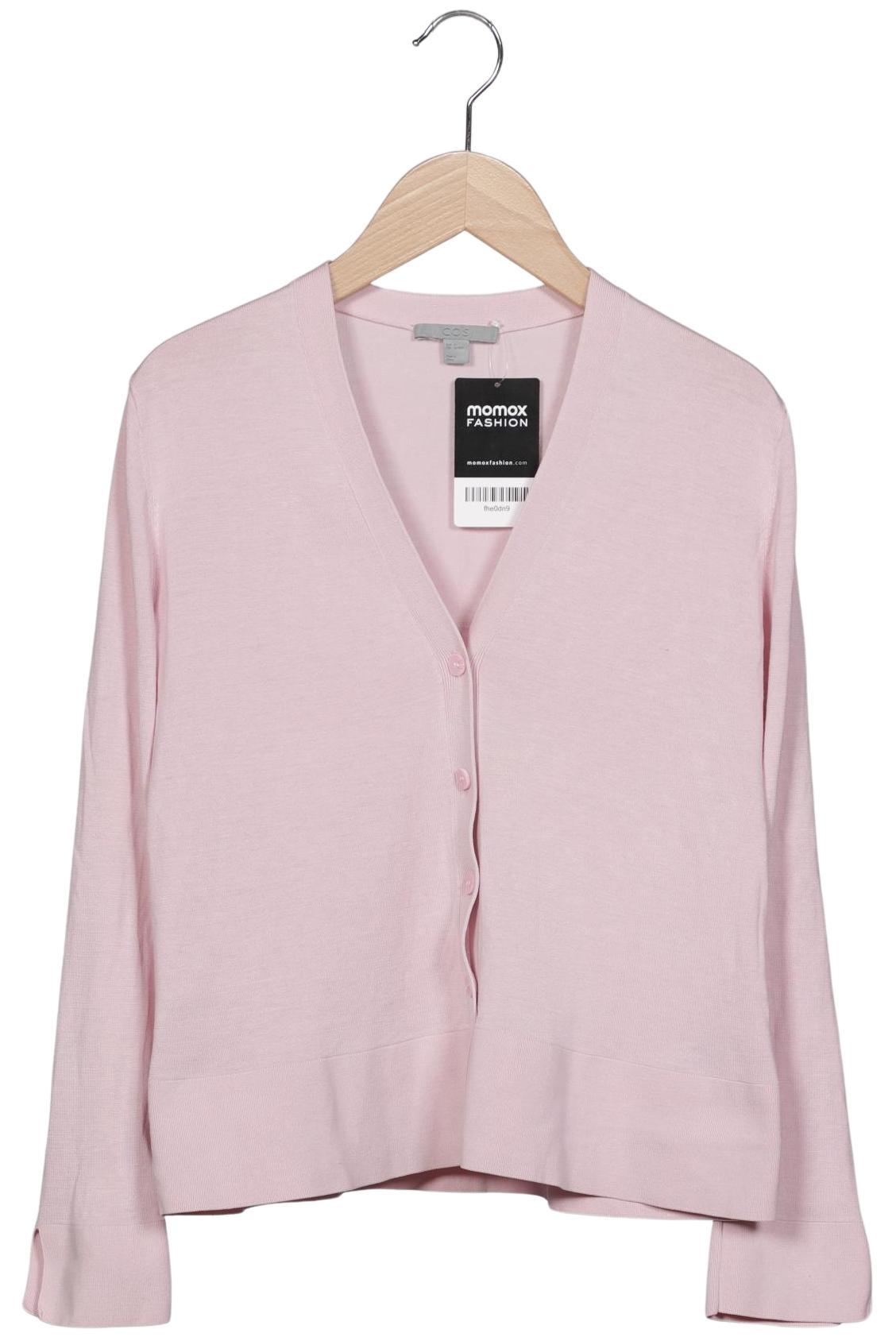 

COS Damen Strickjacke, pink, Gr. 34