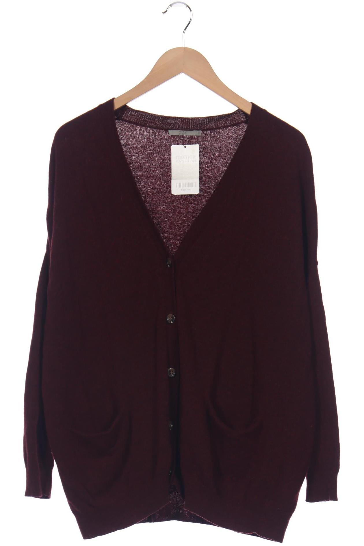 

COS Damen Strickjacke, bordeaux, Gr. 34