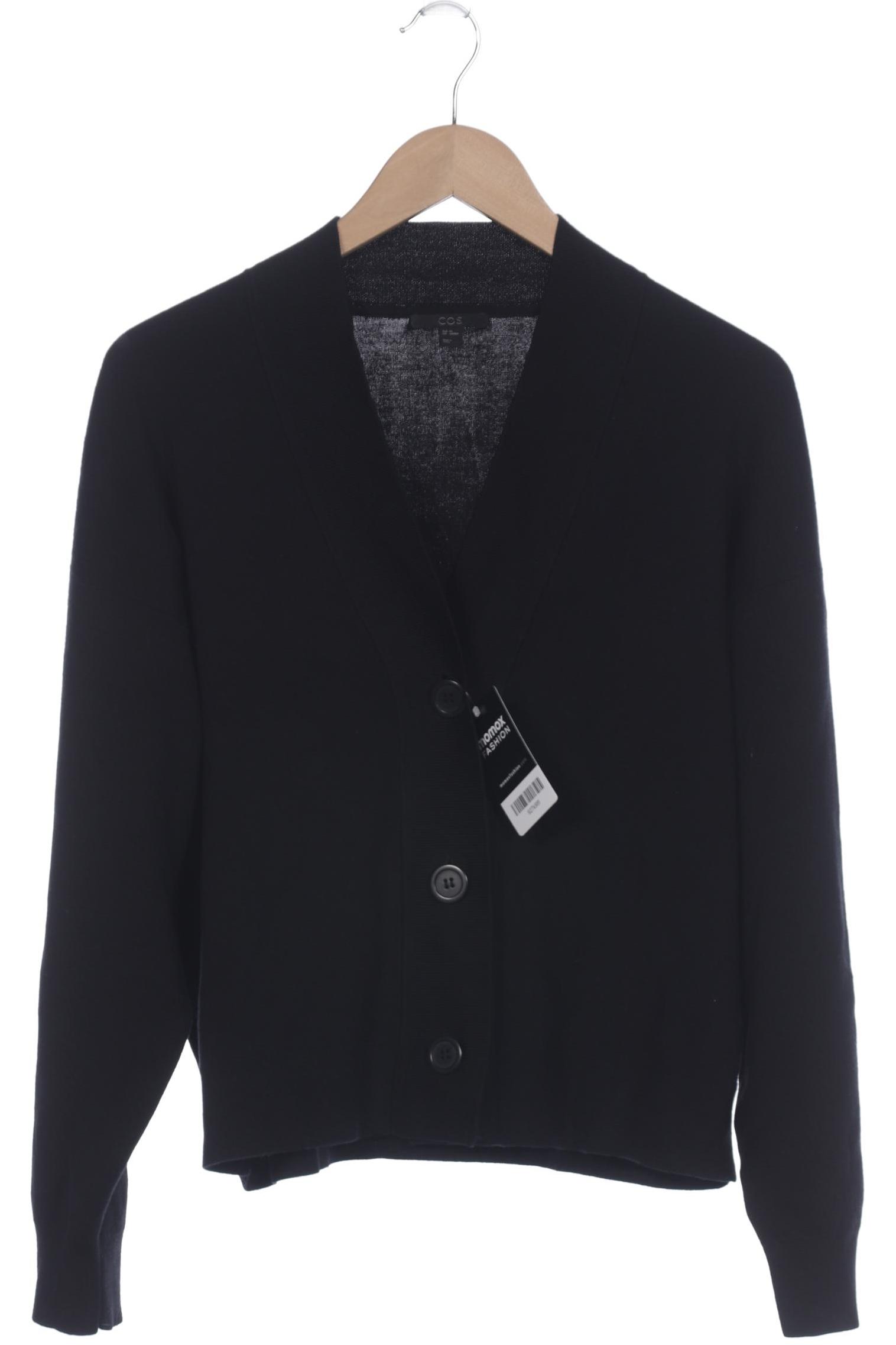 

COS Damen Strickjacke, schwarz, Gr. 34
