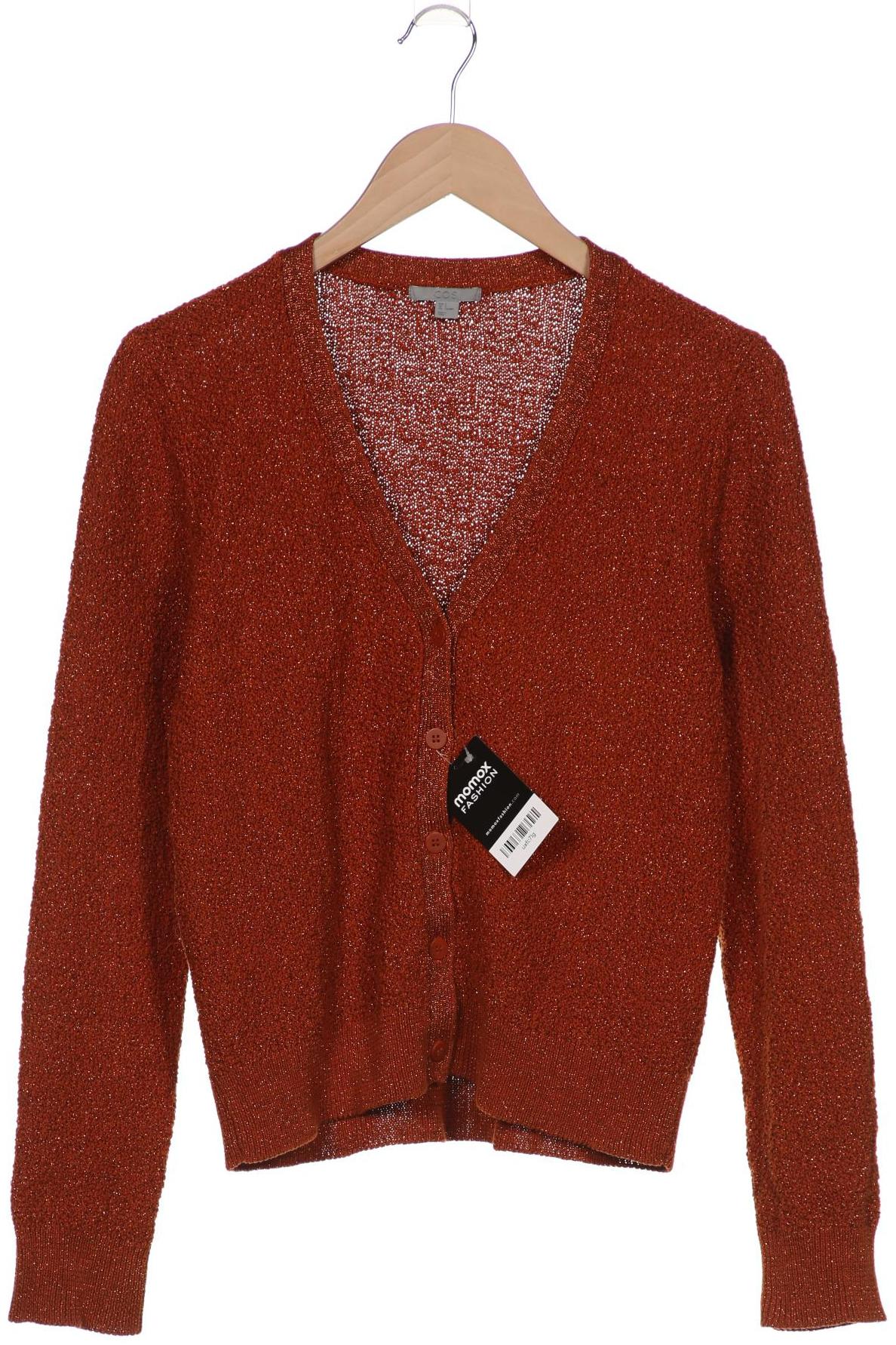 

COS Damen Strickjacke, orange, Gr. 36