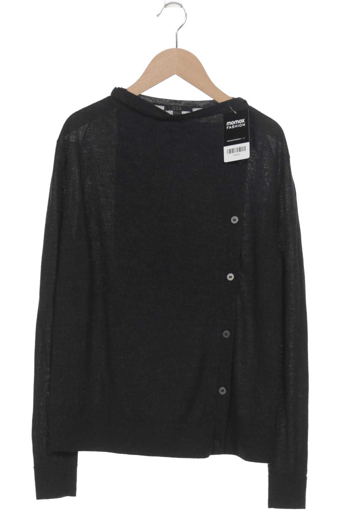 

COS Damen Strickjacke, schwarz, Gr. 36