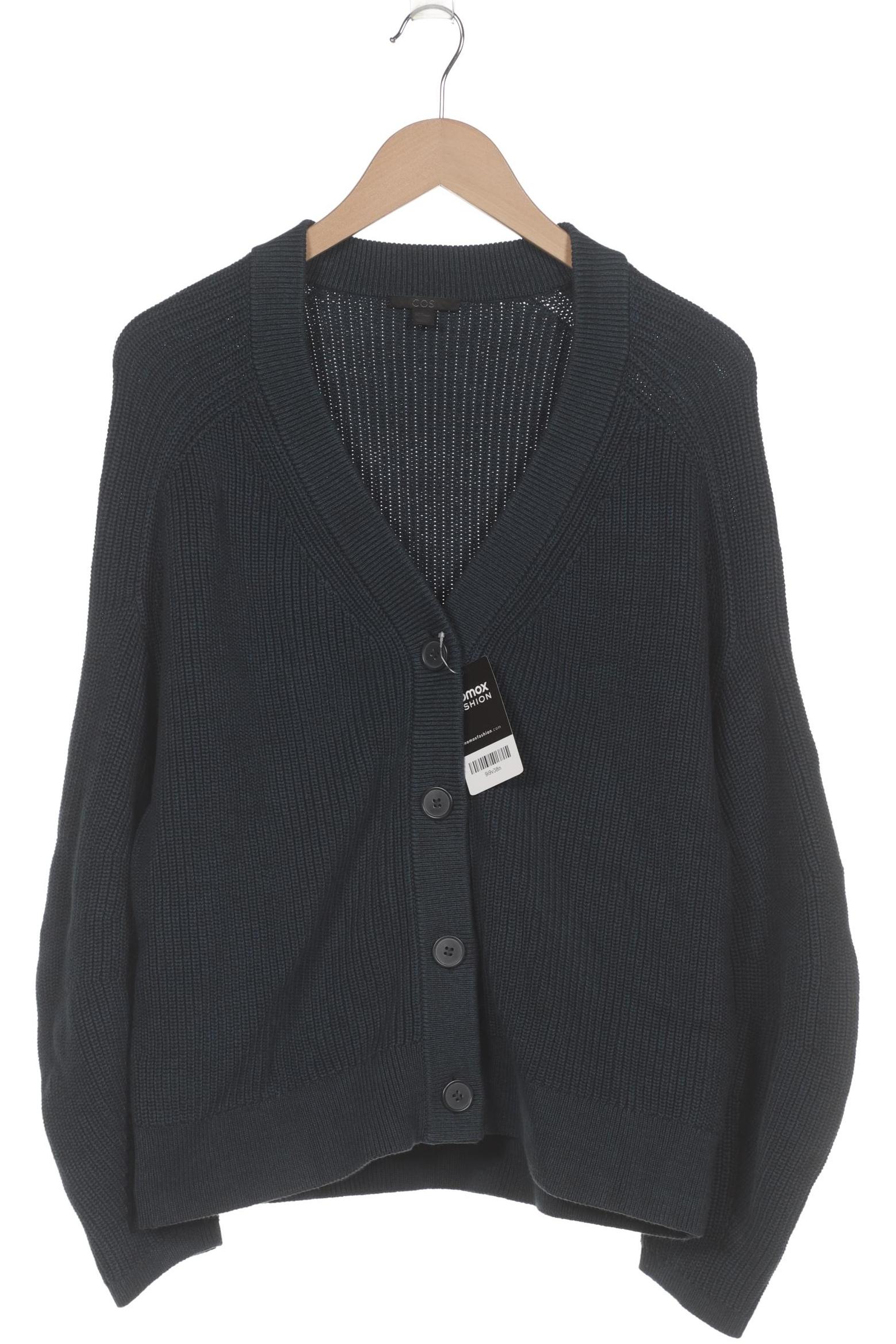 

COS Damen Strickjacke, marineblau, Gr. 38