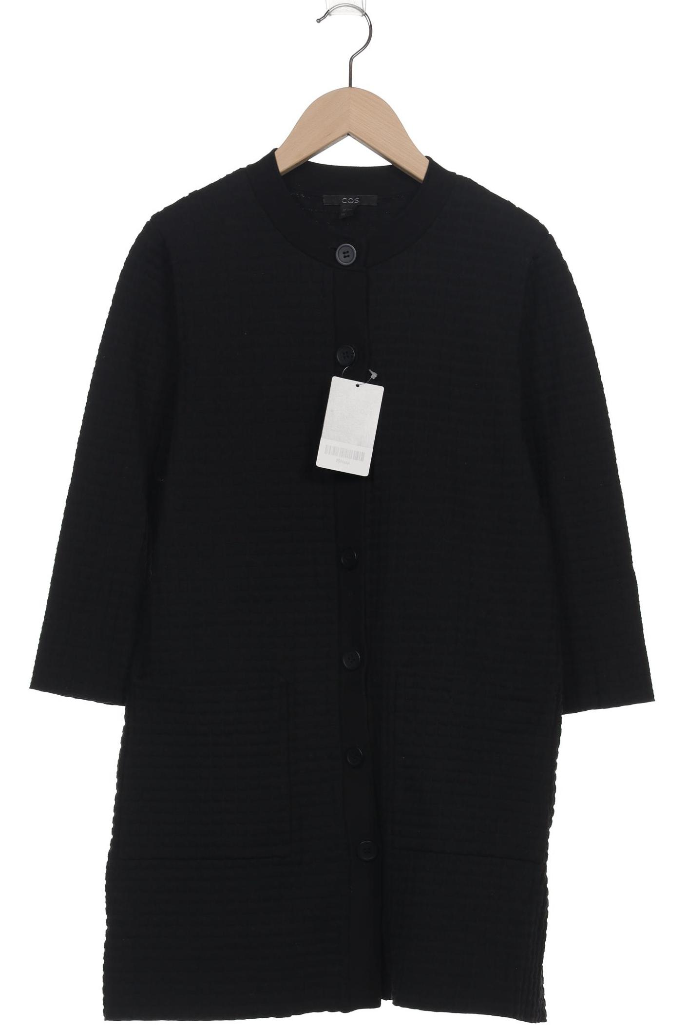 

COS Damen Strickjacke, schwarz, Gr. 34