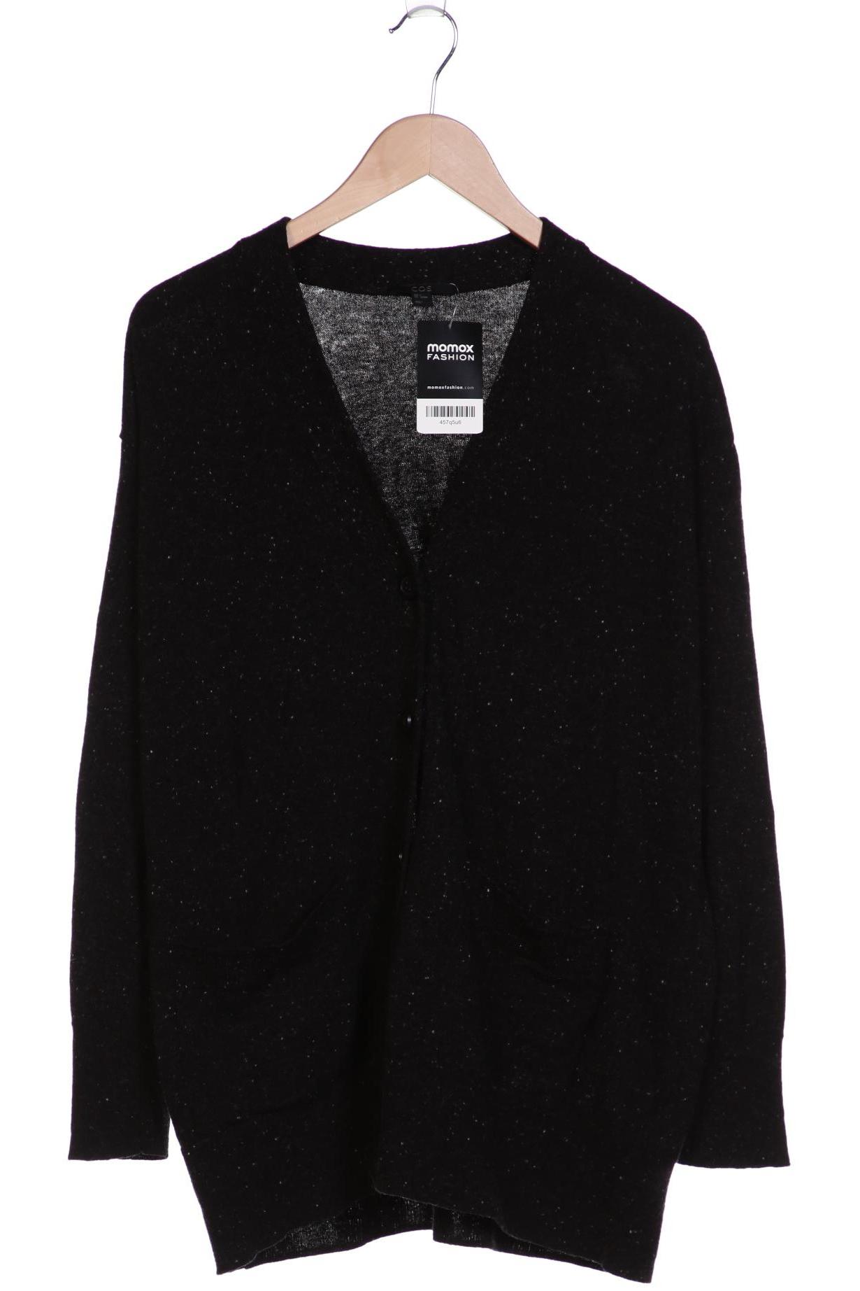 

COS Damen Strickjacke, schwarz, Gr. 36