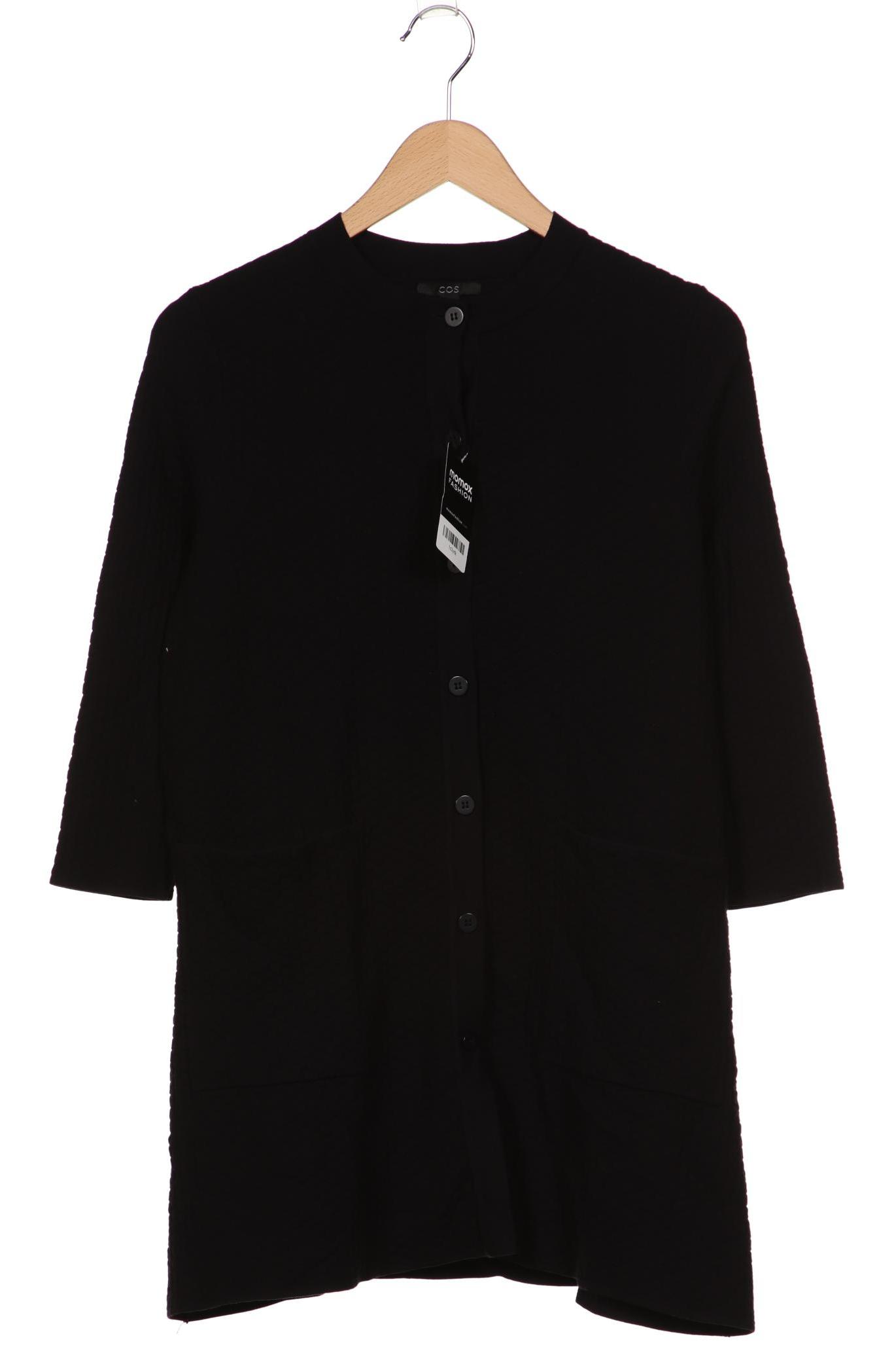 

COS Damen Strickjacke, schwarz, Gr. 34