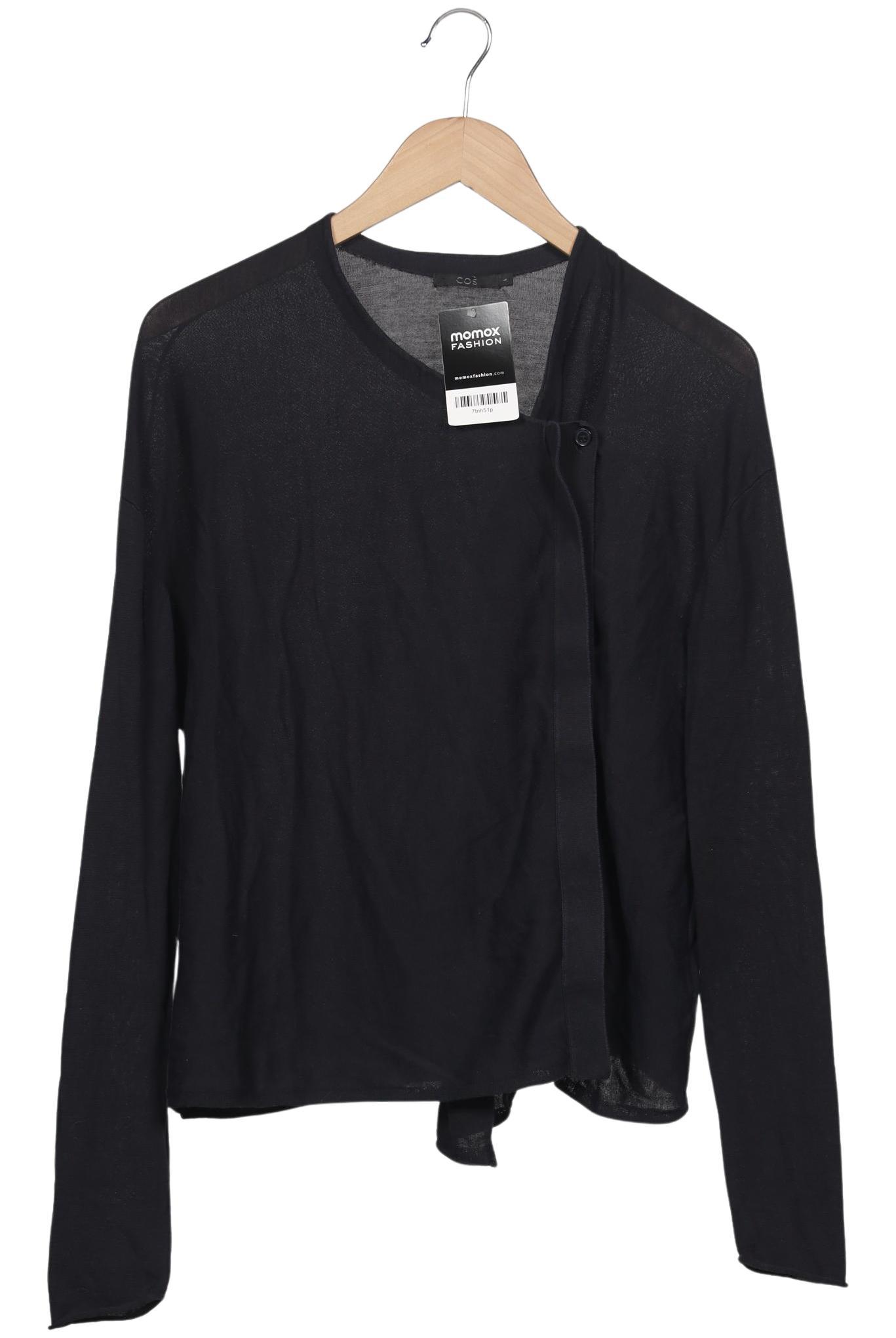 

COS Damen Strickjacke, schwarz, Gr. 42