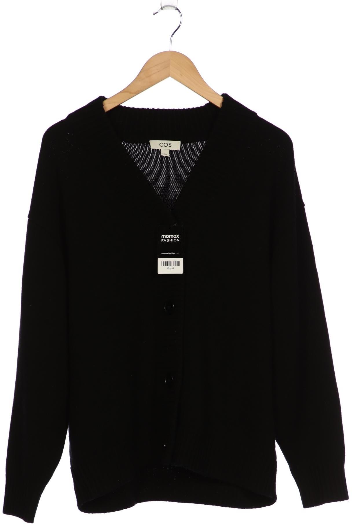 

COS Damen Strickjacke, schwarz, Gr. 36
