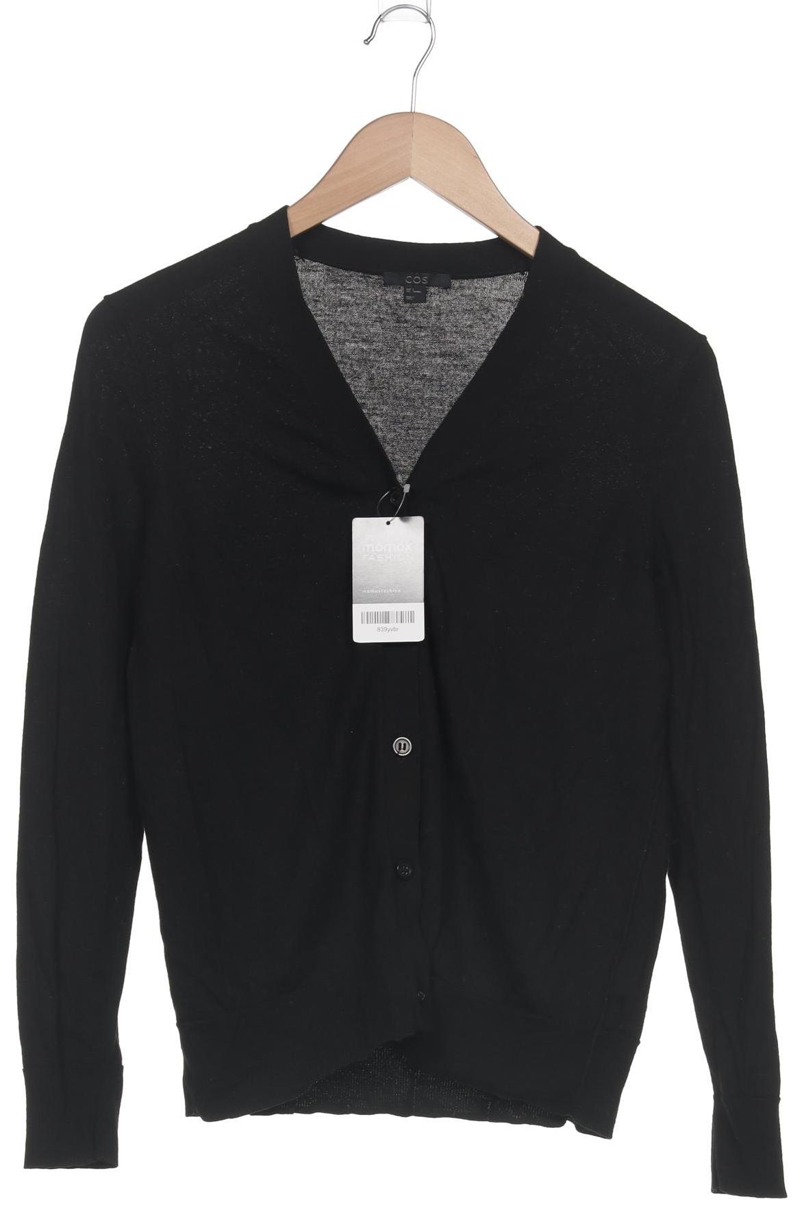 

COS Damen Strickjacke, schwarz, Gr. 36