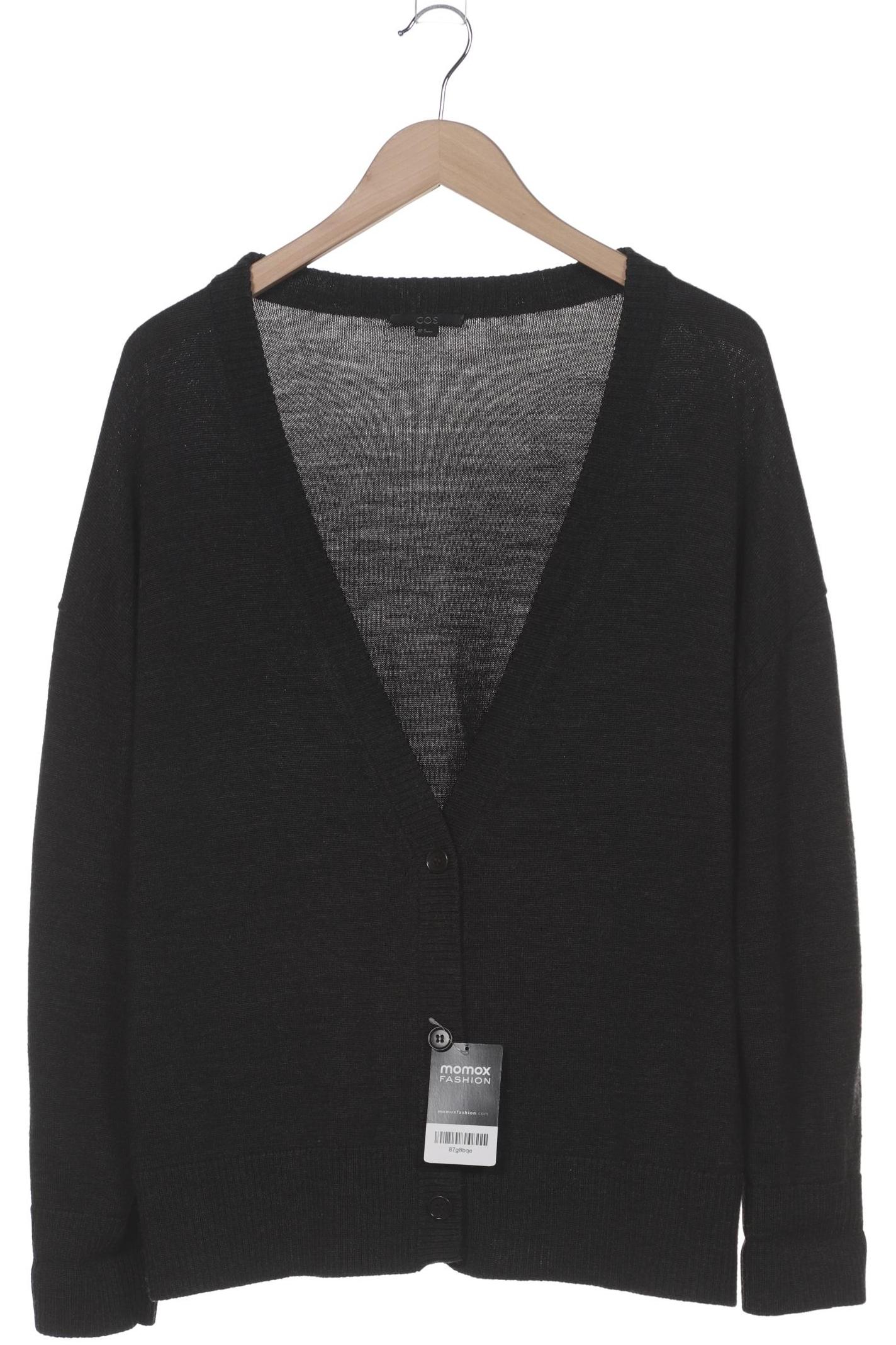 

COS Damen Strickjacke, schwarz, Gr. 38