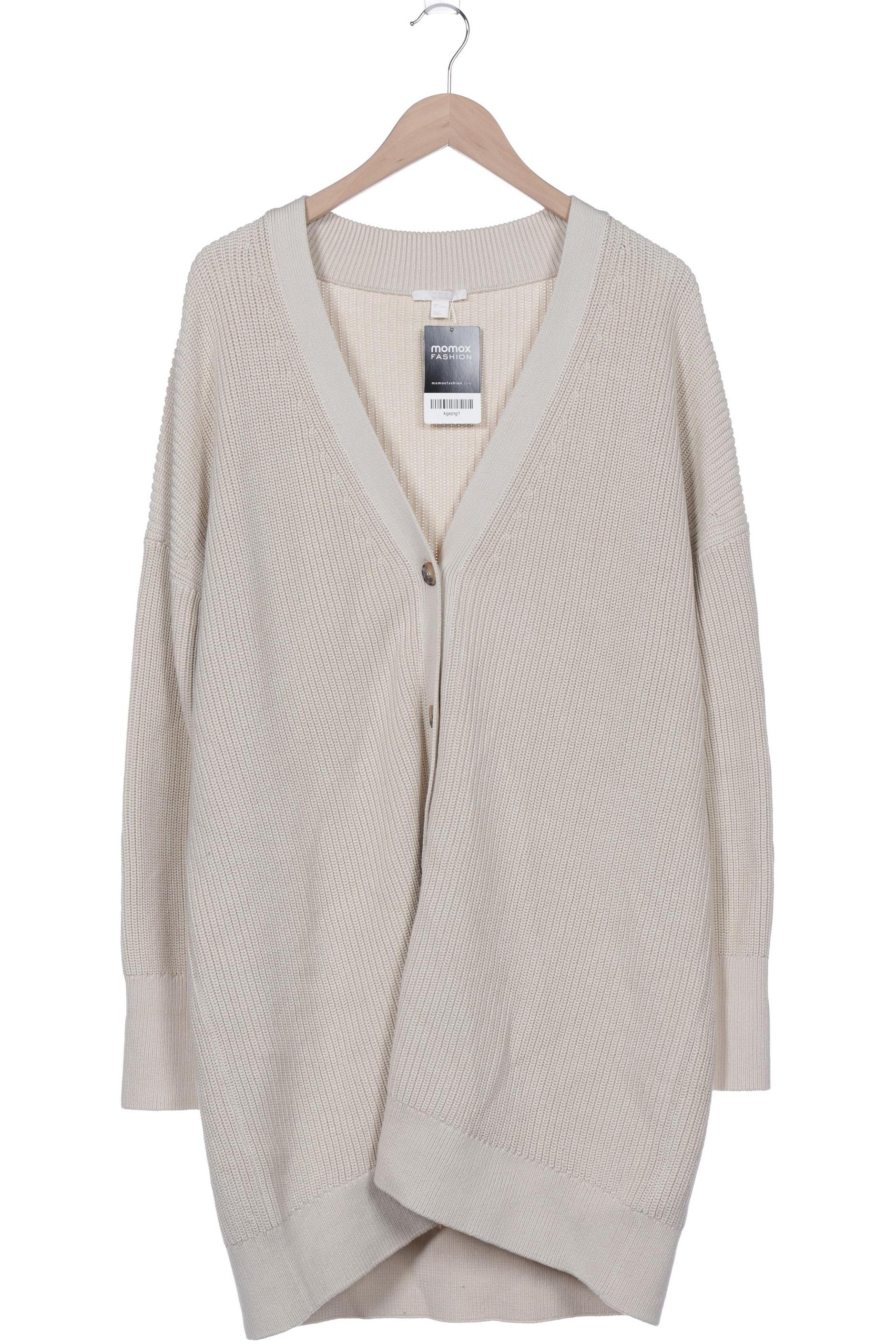 

COS Damen Strickjacke, beige, Gr. 42