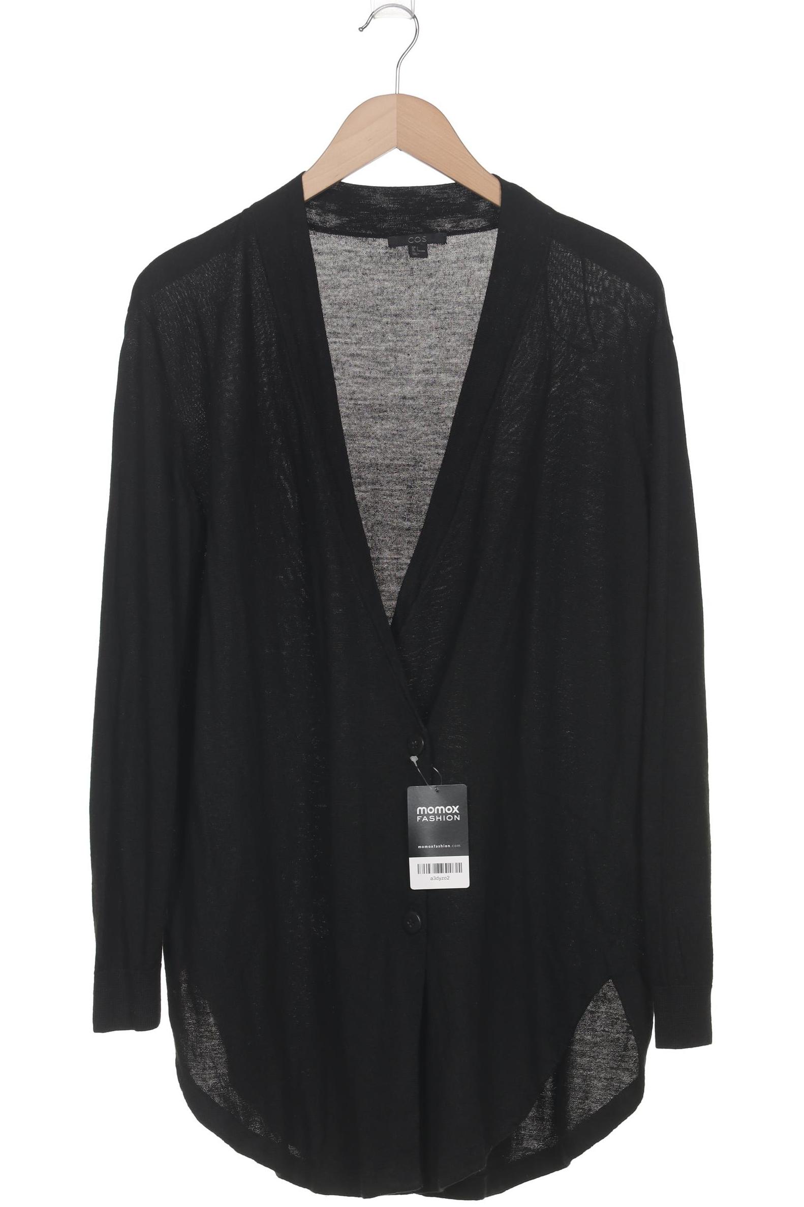 

COS Damen Strickjacke, schwarz, Gr. 42