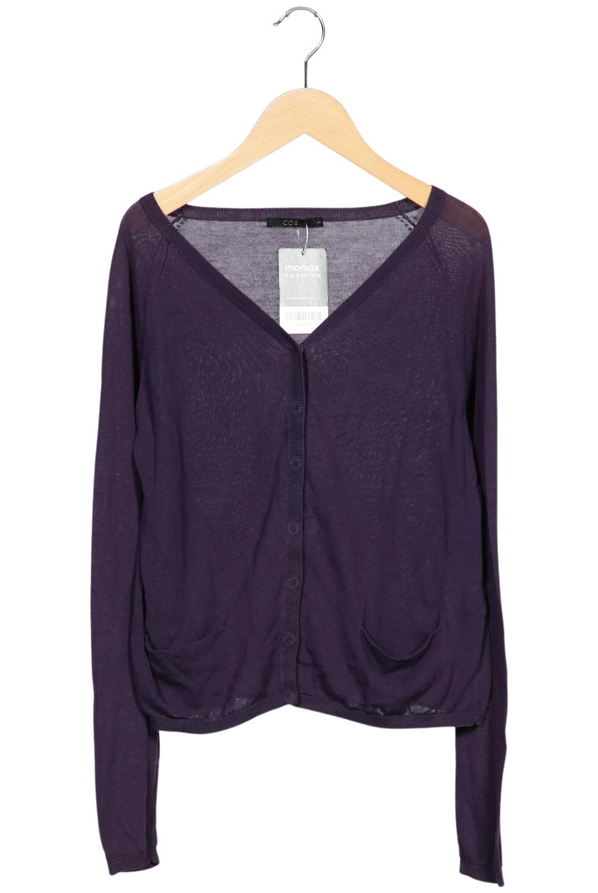 

COS Damen Strickjacke, flieder, Gr. 36