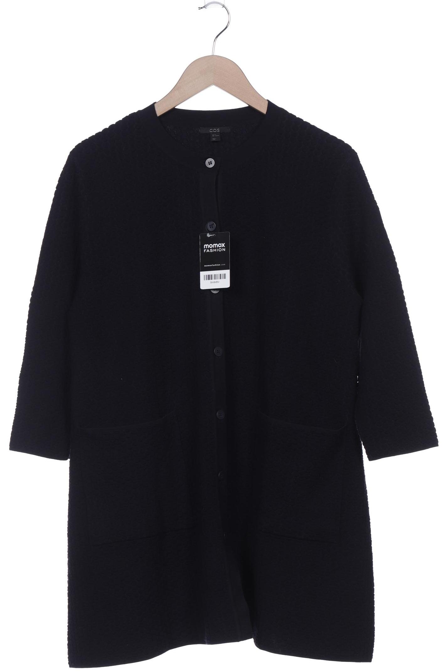 

COS Damen Strickjacke, marineblau, Gr. 38