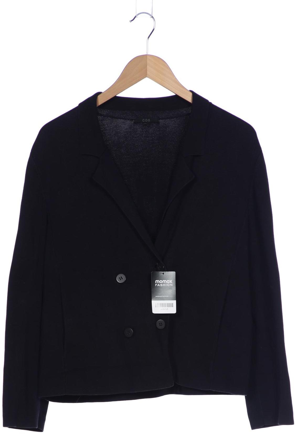 

COS Damen Strickjacke, marineblau, Gr. 38