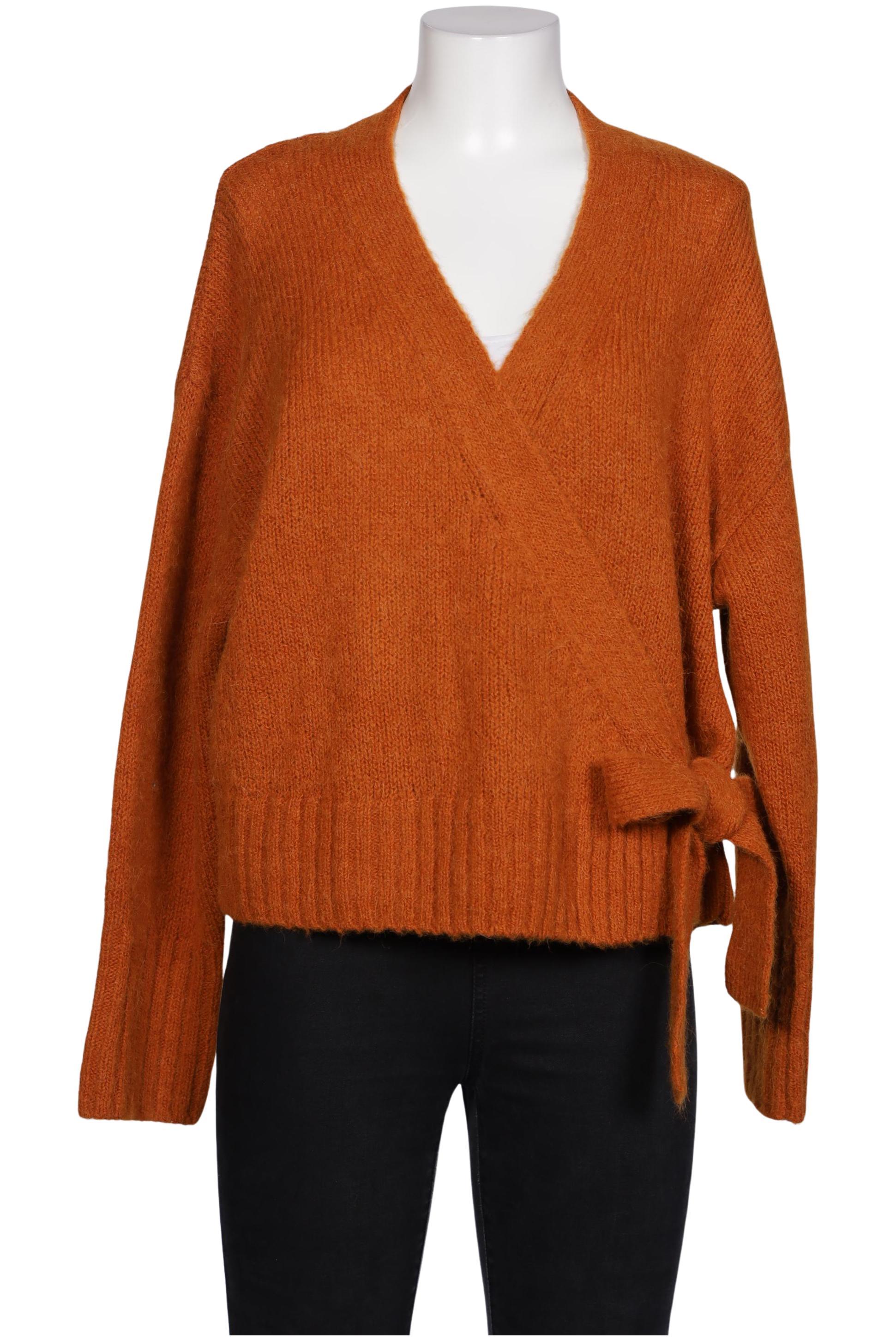 

COS Damen Strickjacke, orange, Gr. 38