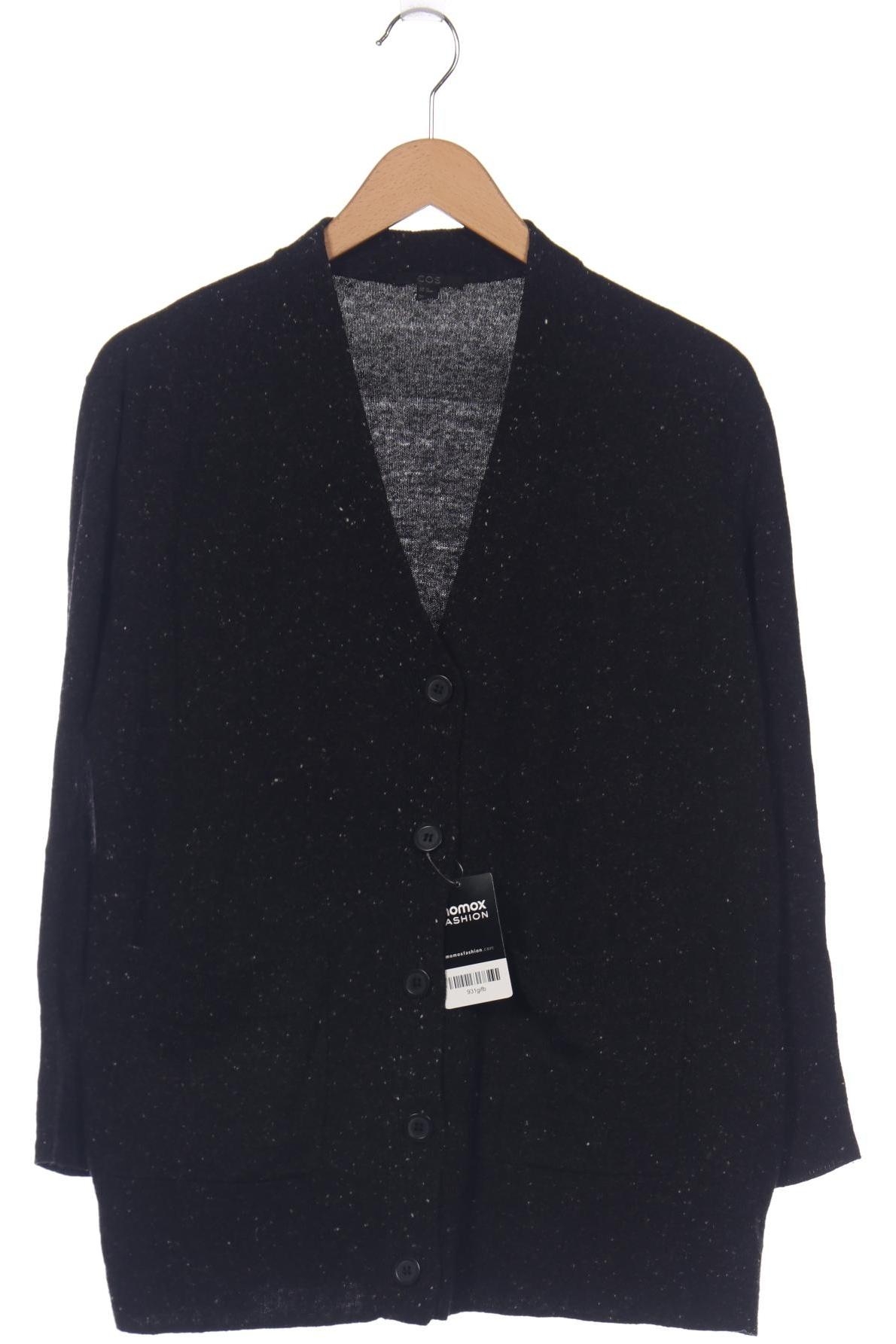 

COS Damen Strickjacke, schwarz, Gr. 34