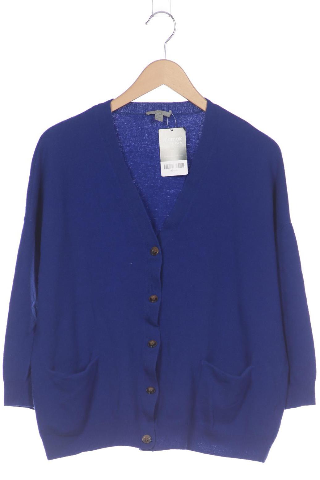 

COS Damen Strickjacke, marineblau, Gr. 36