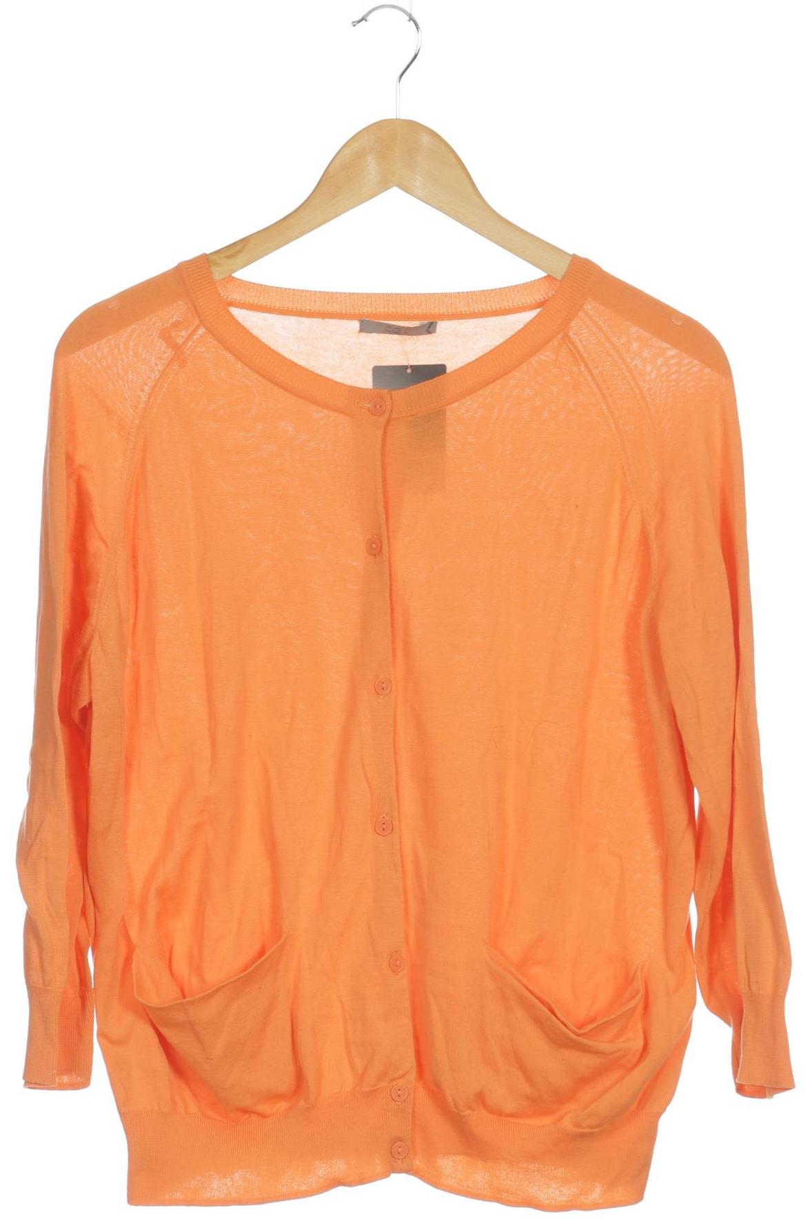 

COS Damen Strickjacke, orange, Gr. 42
